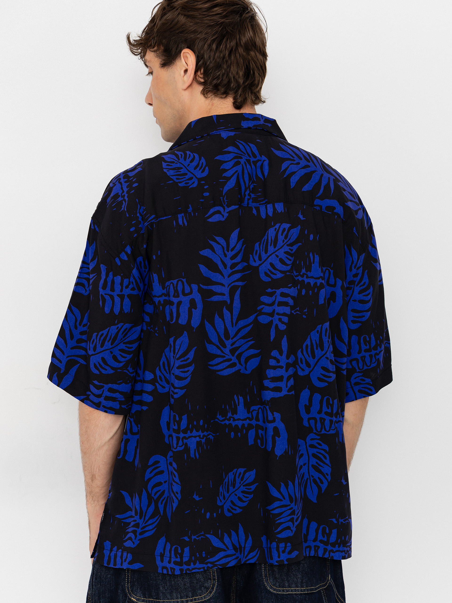 Vans Van Doren Printed Camp Hemd (royal cobalt)