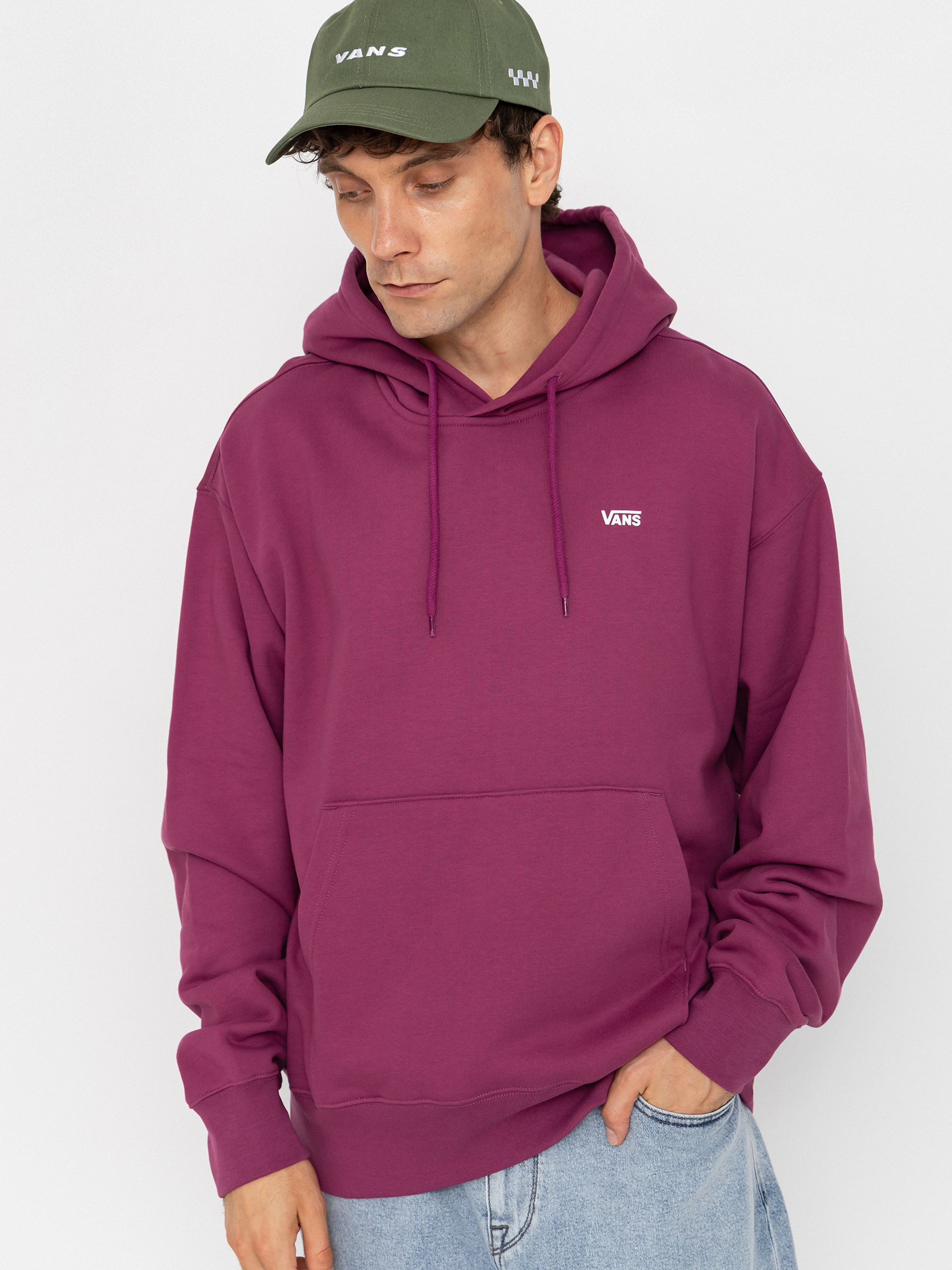 Vans Hoodie Left Chest HD (mystic mulberry)