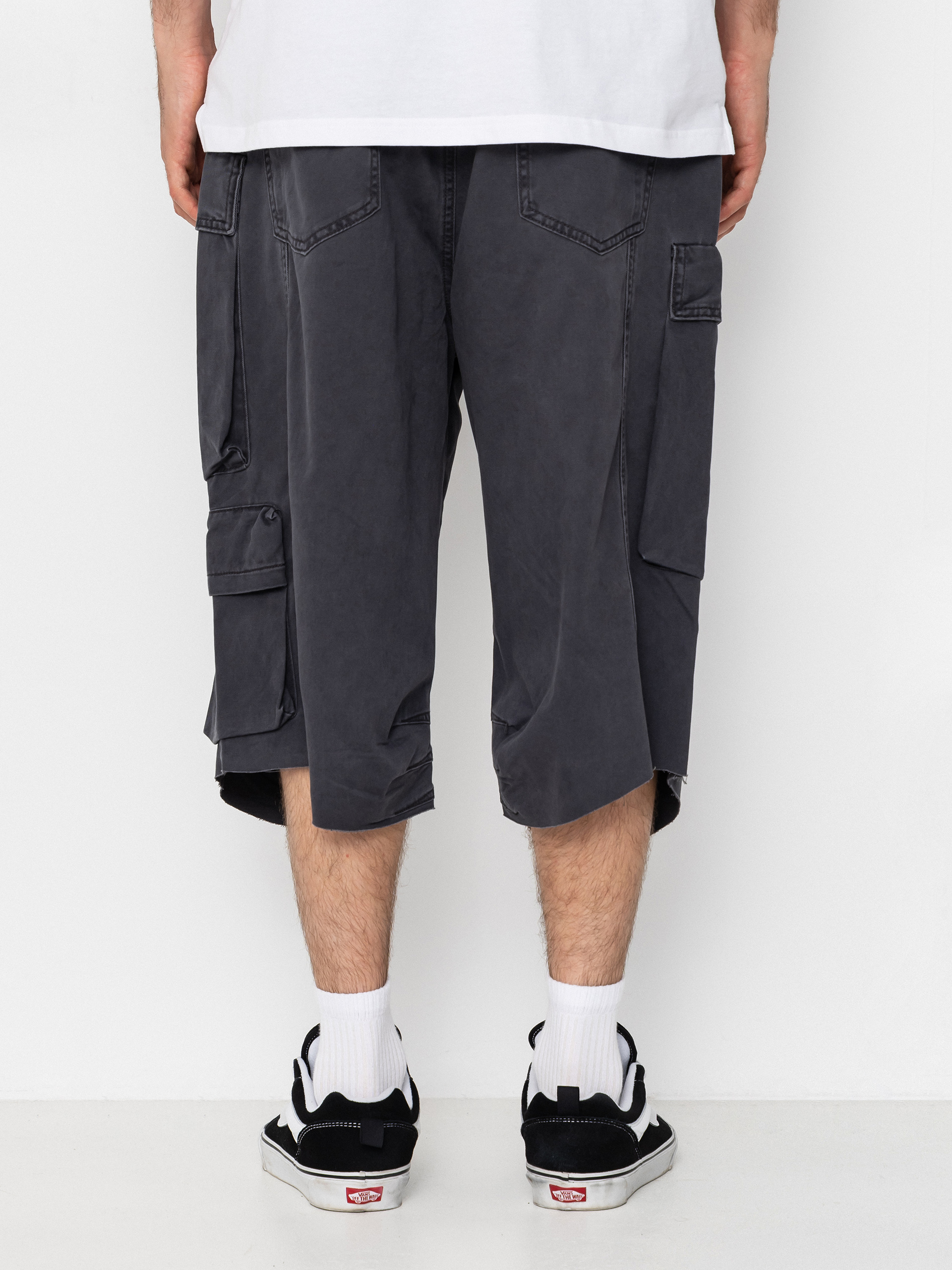 Wasted Paris Grant Shorts (faded black)