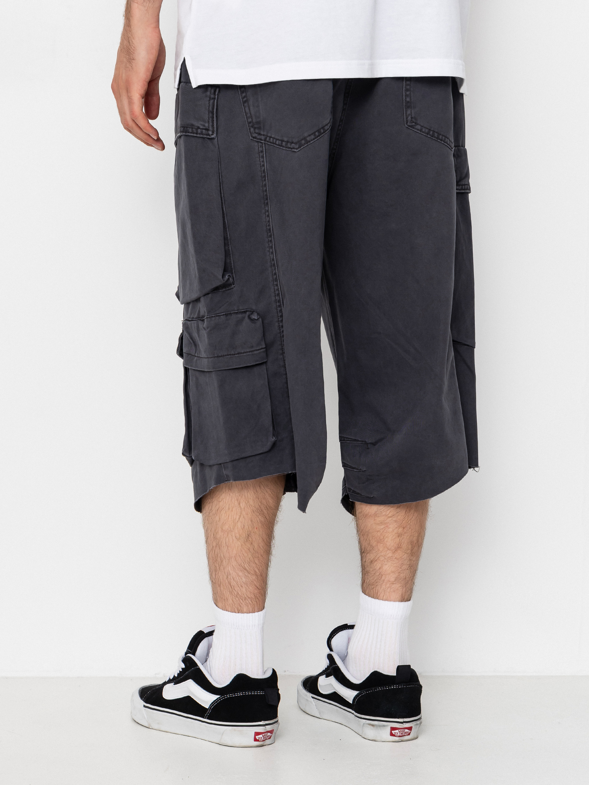 Wasted Paris Grant Shorts (faded black)