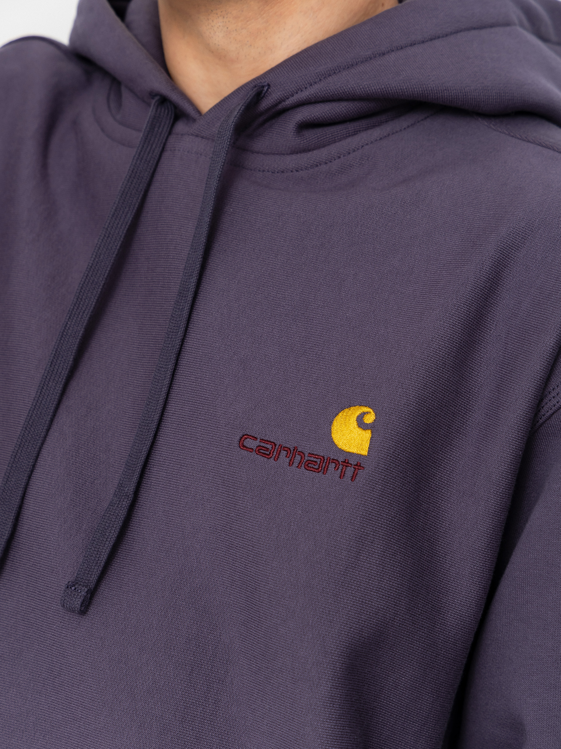 Carhartt WIP American Script HD Hoodie (shady purple)
