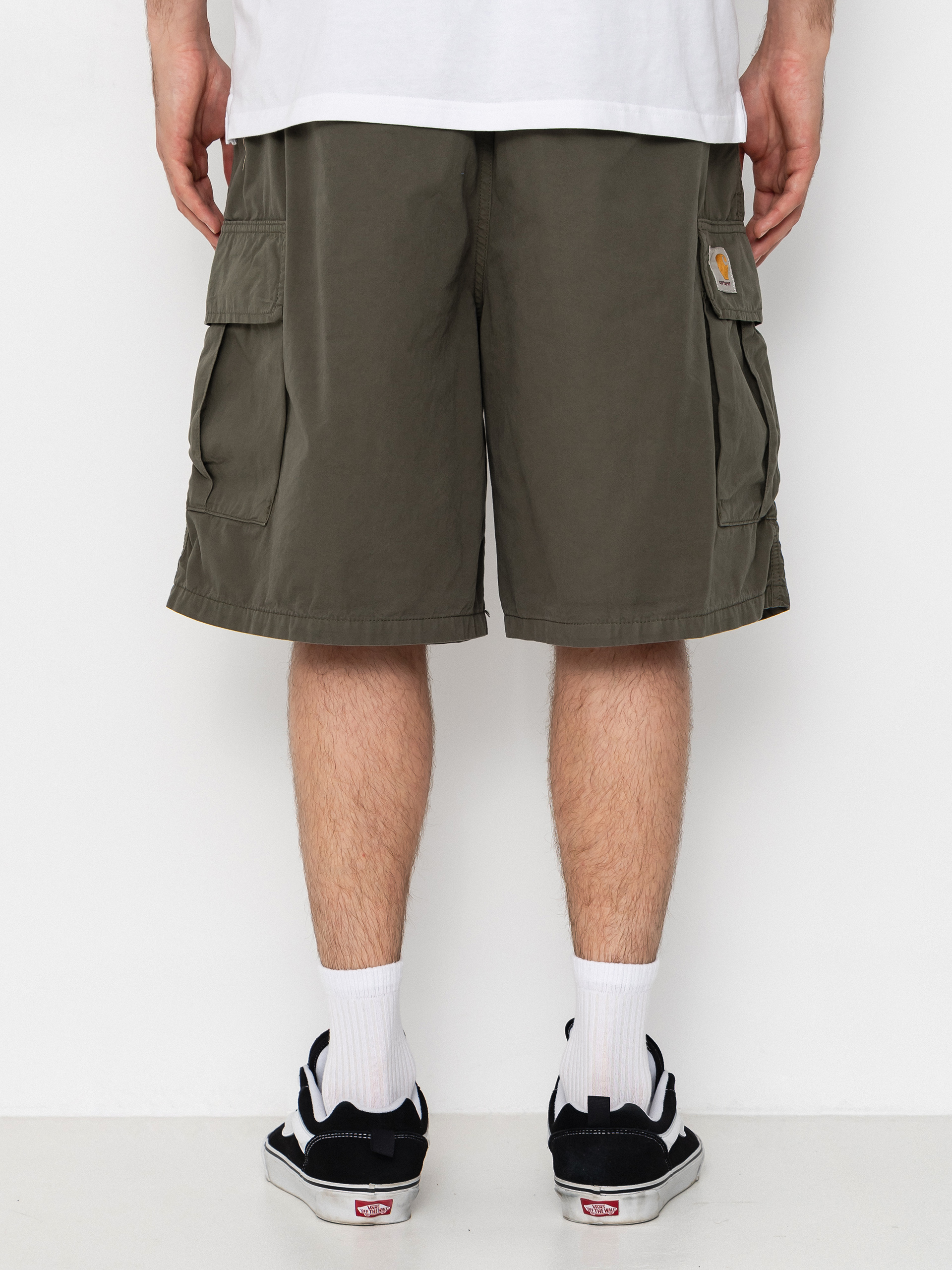 Carhartt WIP Mandler Cargo Shorts (leaf)