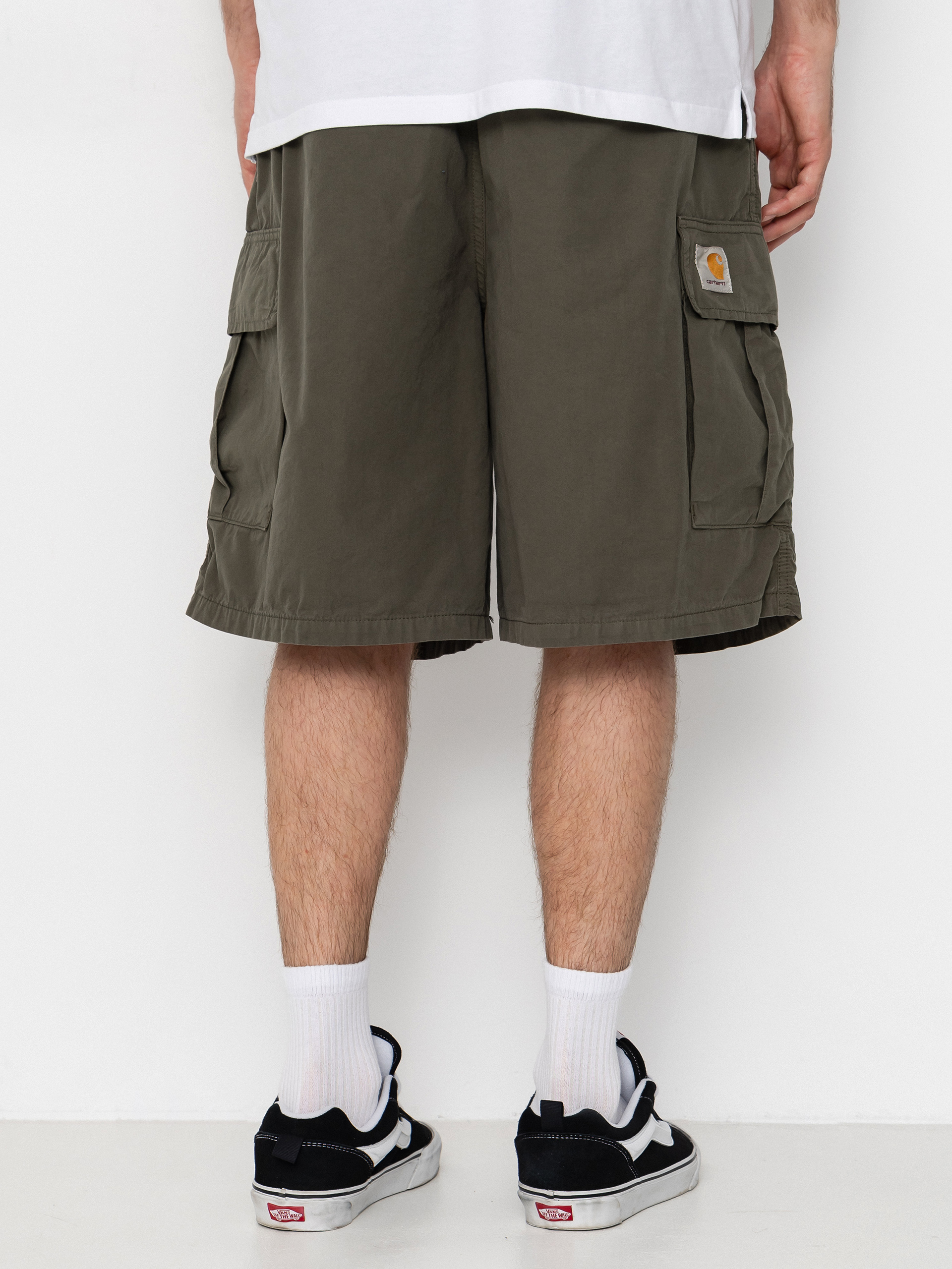Carhartt WIP Mandler Cargo Shorts (leaf)