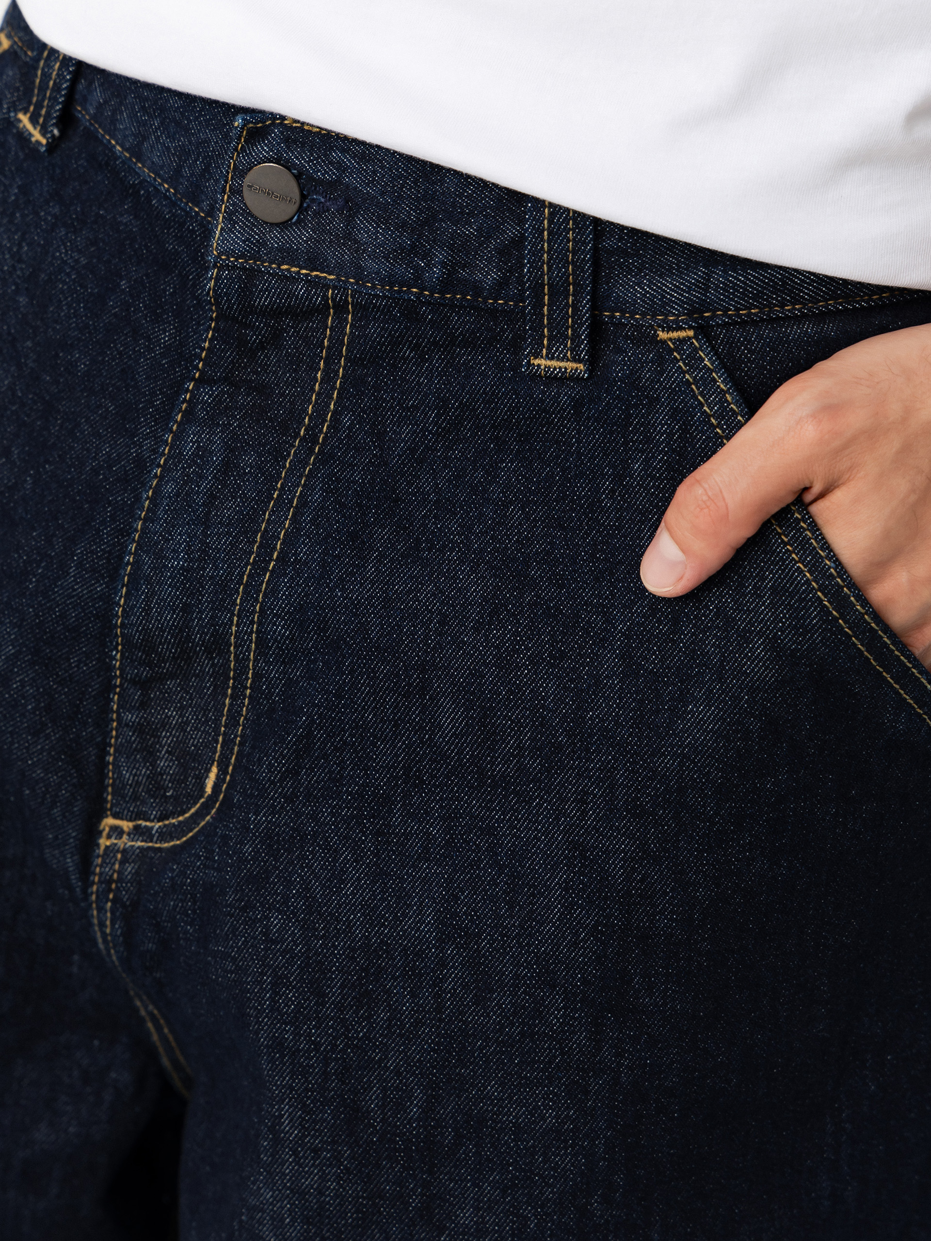 Carhartt WIP OG Single Knee Shorts (blue)