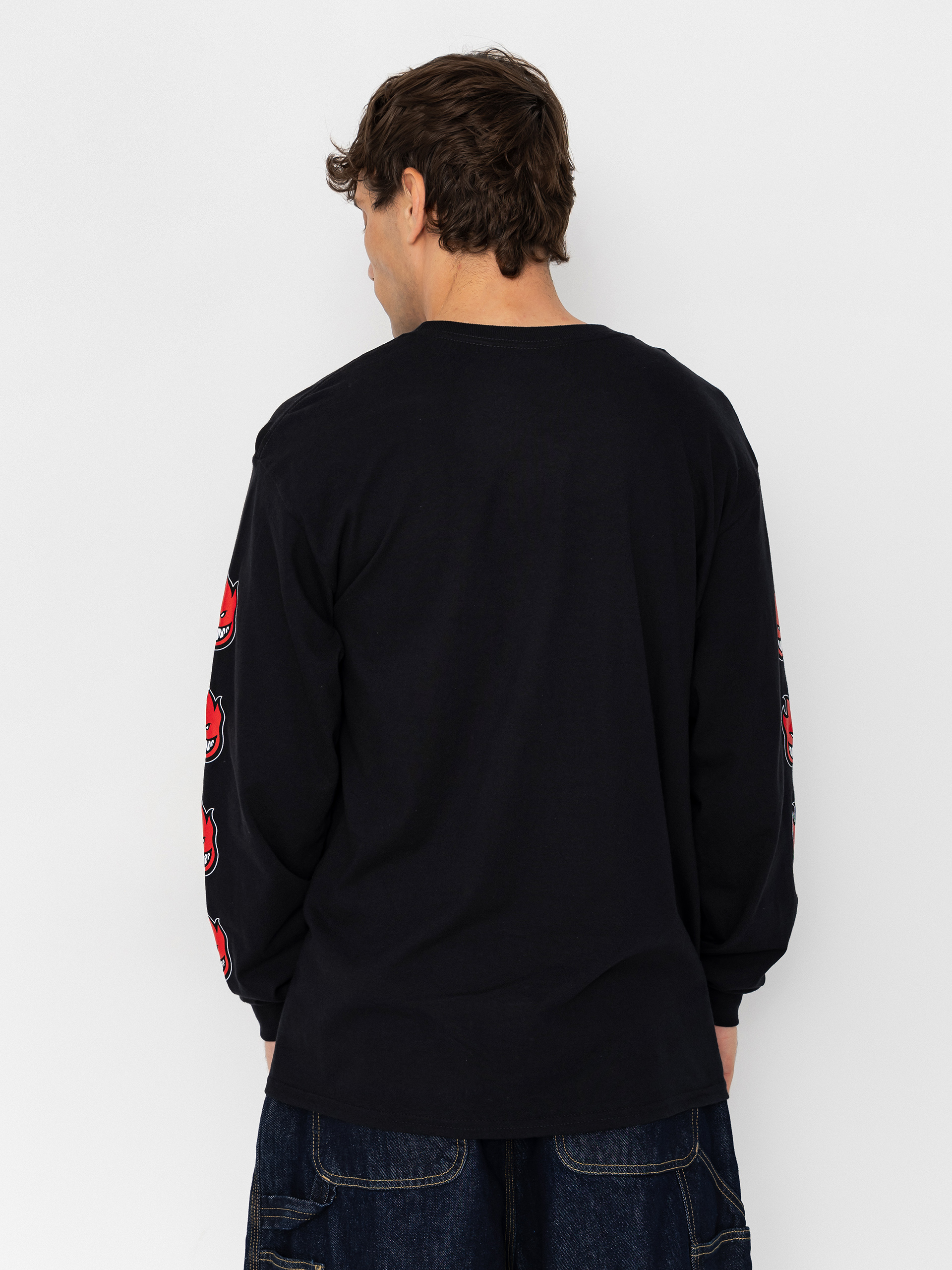 Spitfire Longsleeve Classic 87 Bighead Fill Sleeve (black w/red white black prints)
