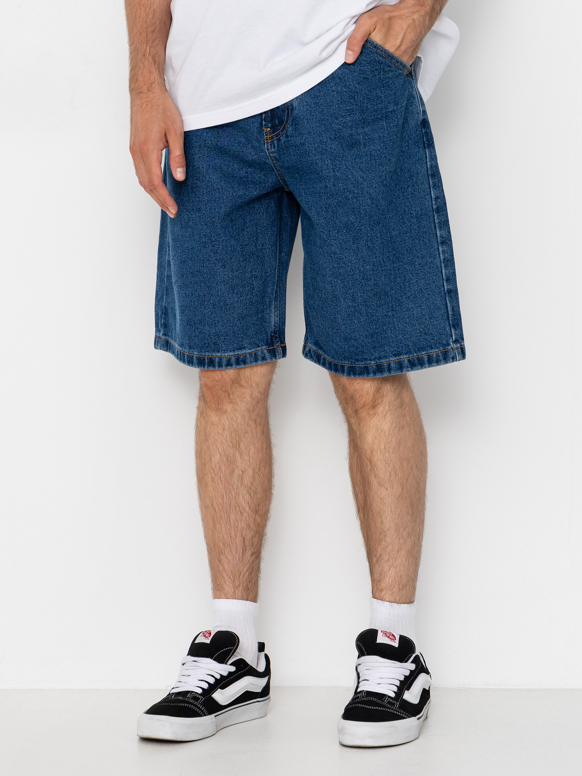 Spitfire Bighead Fill Denim Shorts (medium stone wash)