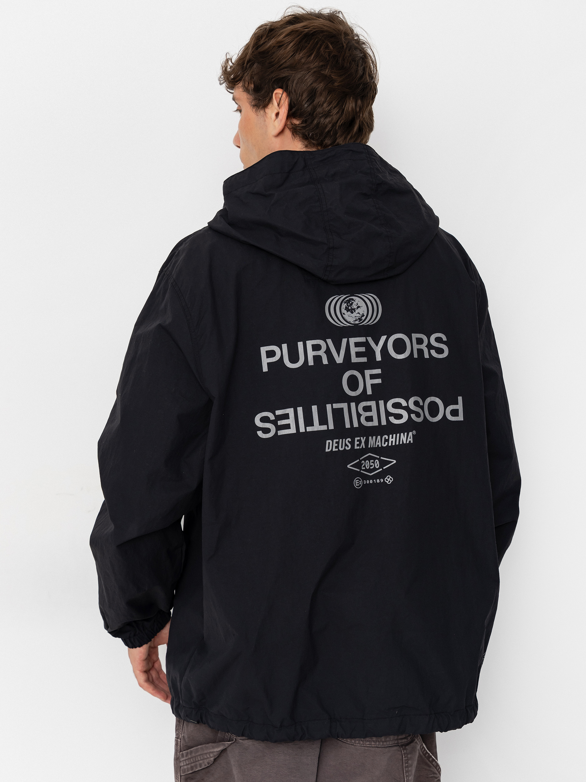 Deus Ex Machina Gershon Parka Jacket (black)