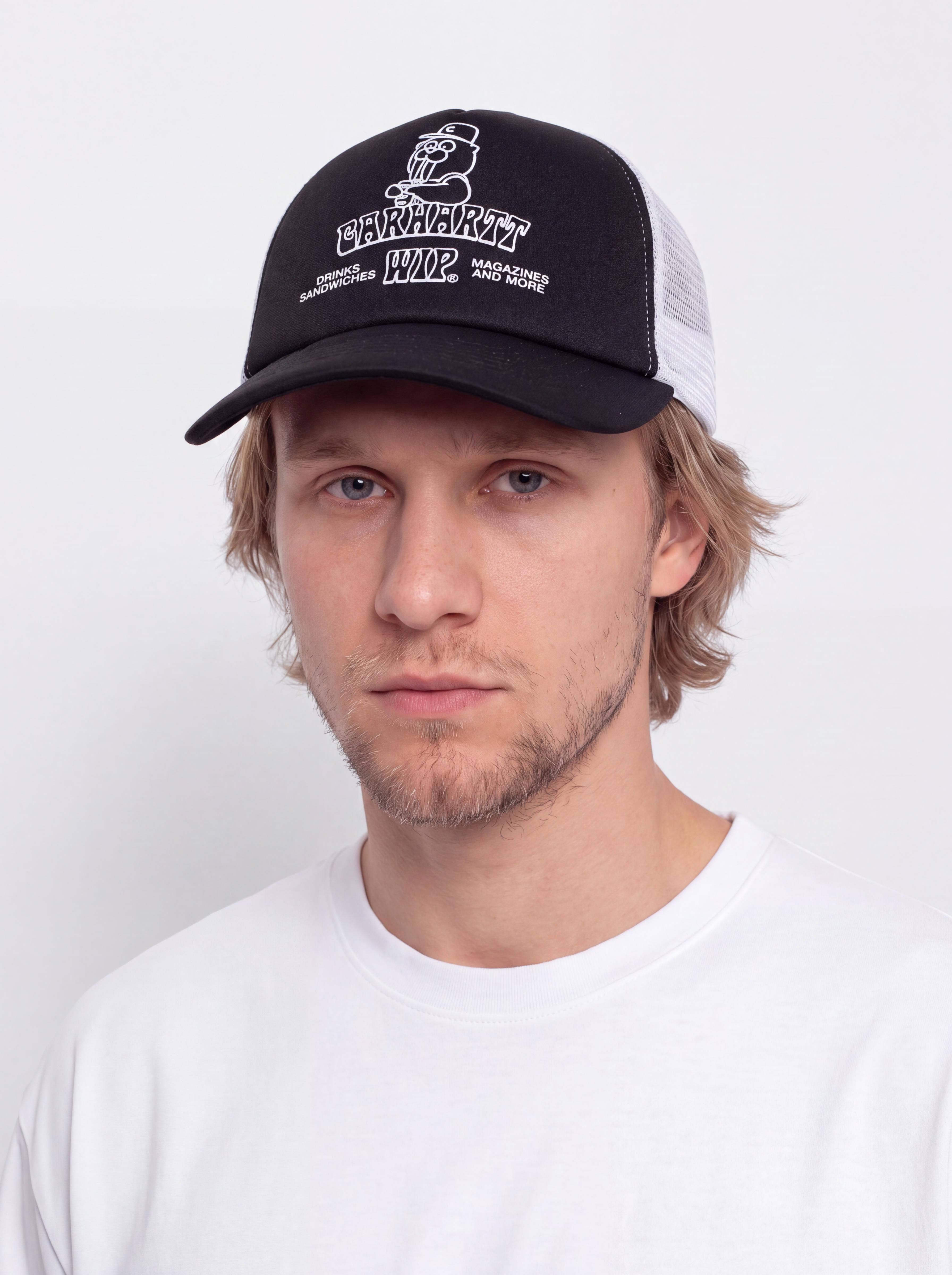 Carhartt WIP Sandwich Trucker Cap (black)