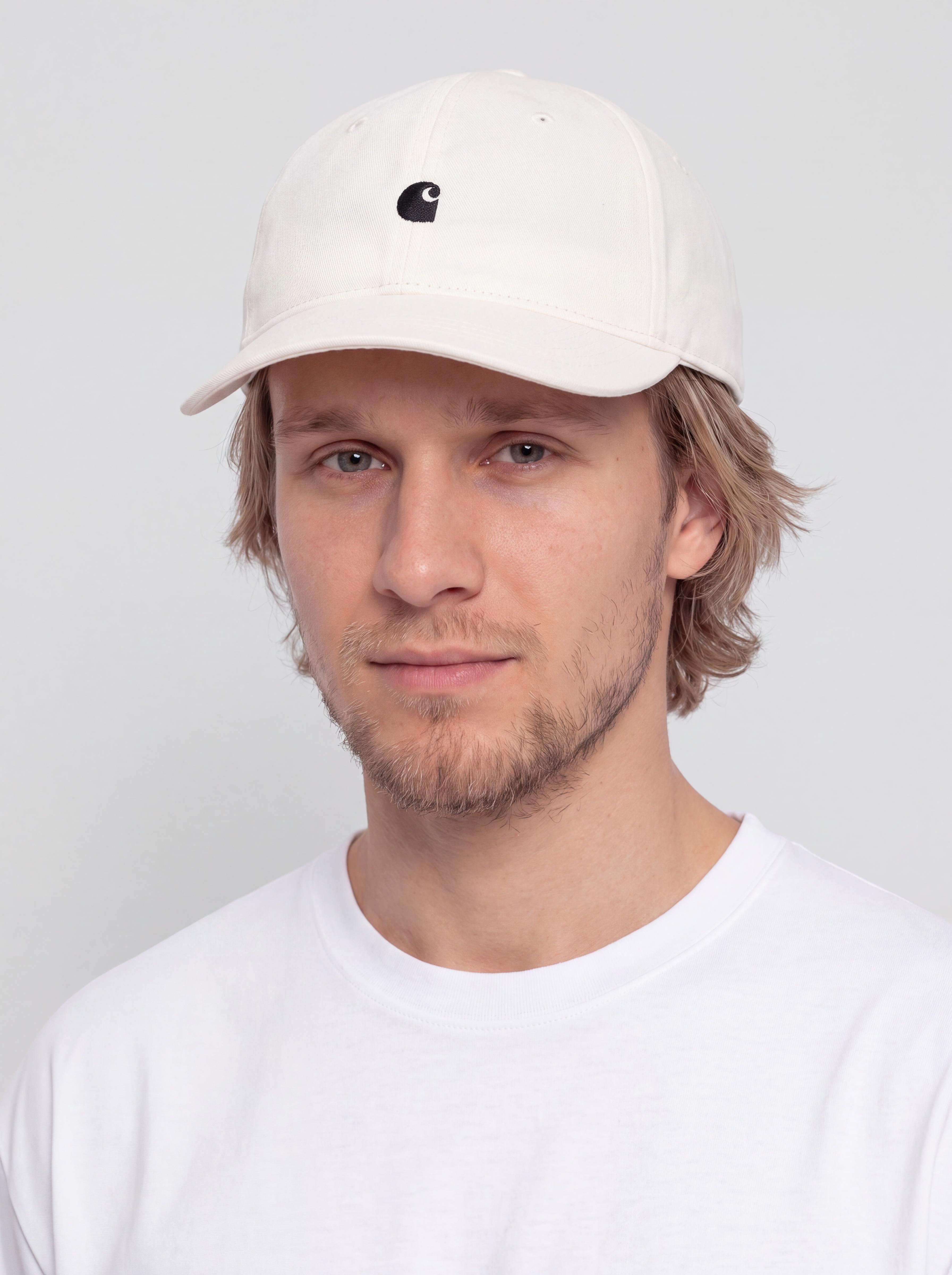 Carhartt WIP Madison Logo Cap (white/black)