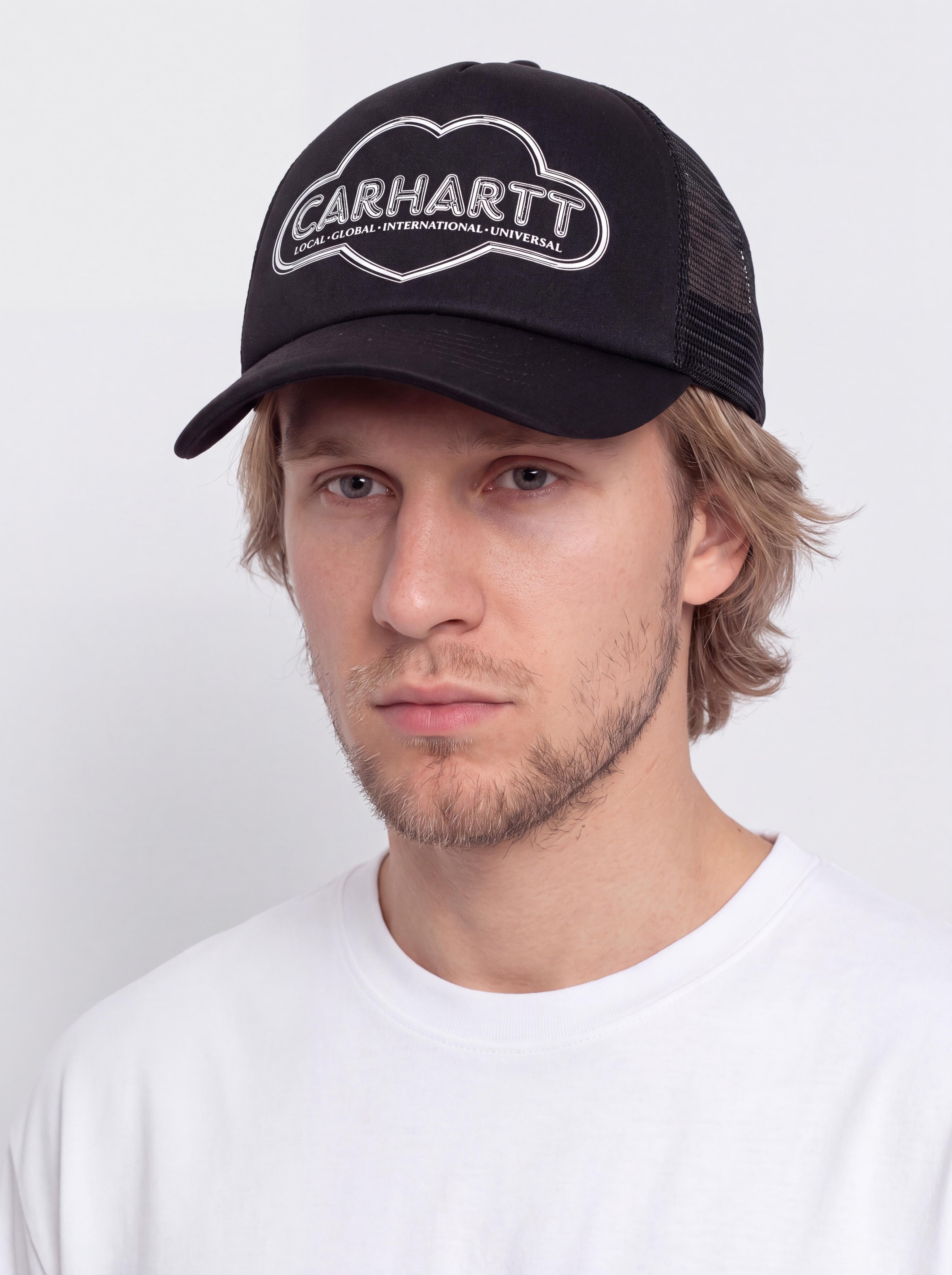 Carhartt WIP Cap Cloud Heart Trucker (black)