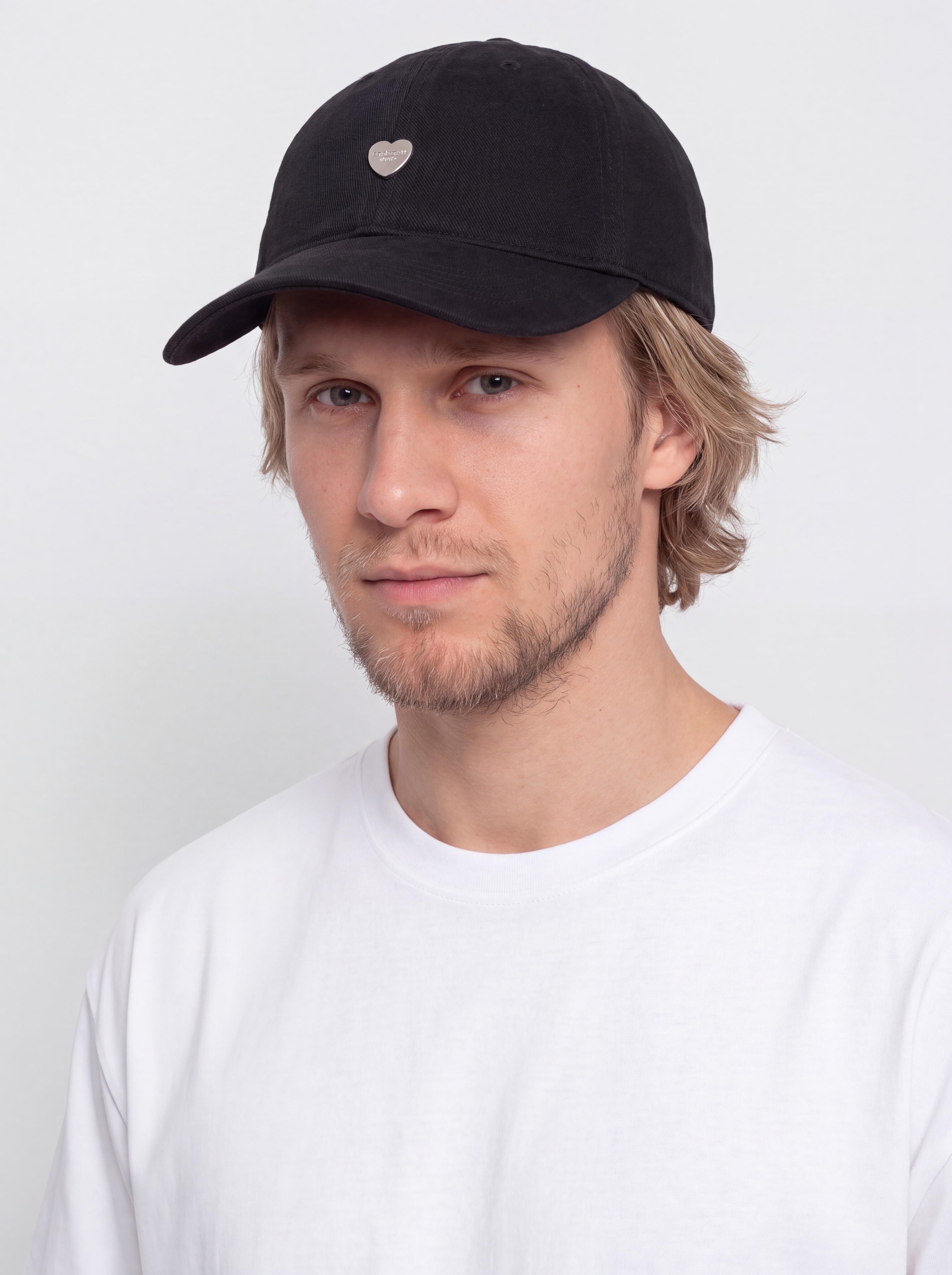 Carhartt WIP Cap Heart Metal (black/silver)