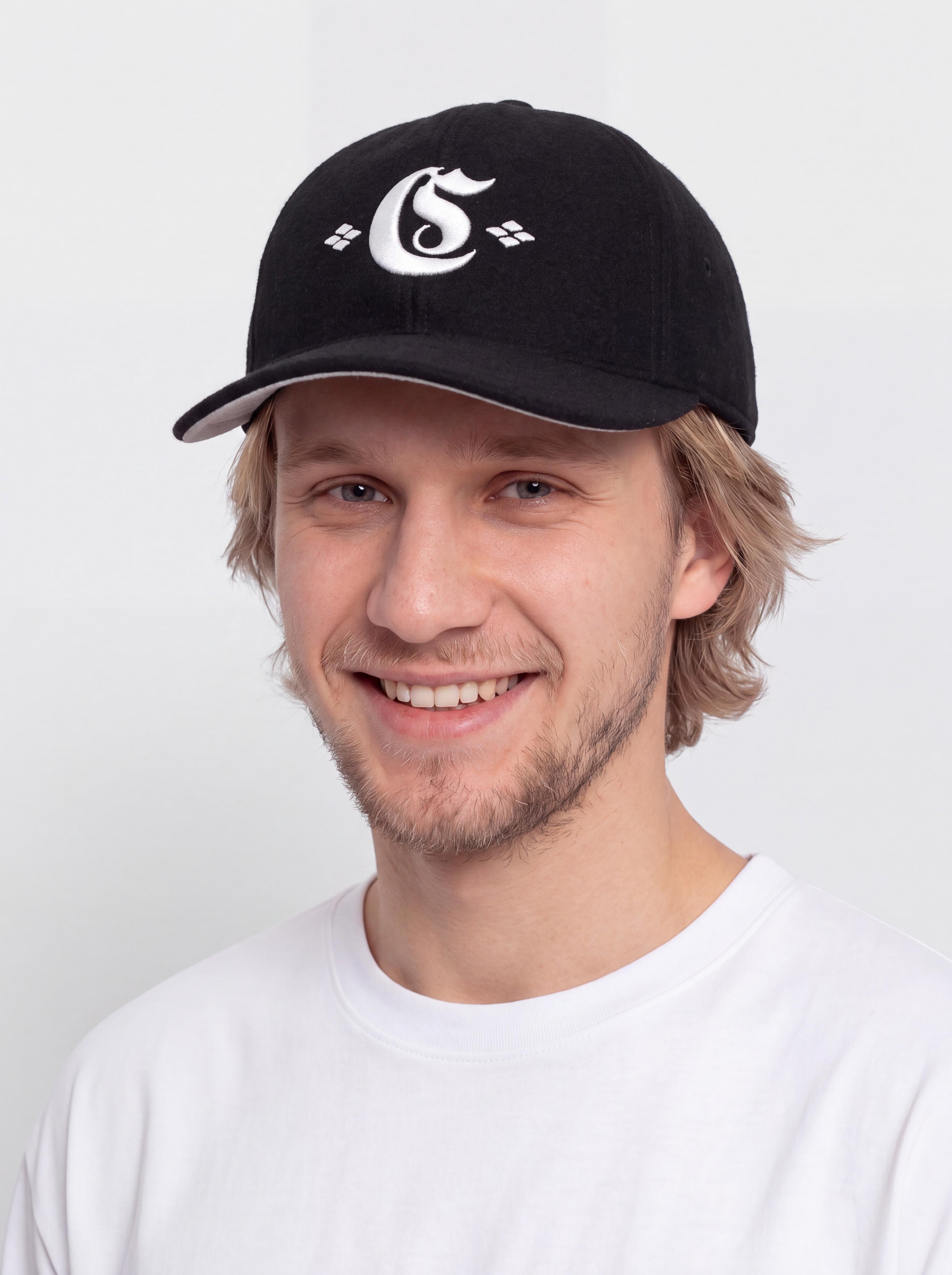 Carhartt WIP Greatest Hits Logo Cap (black/wax)