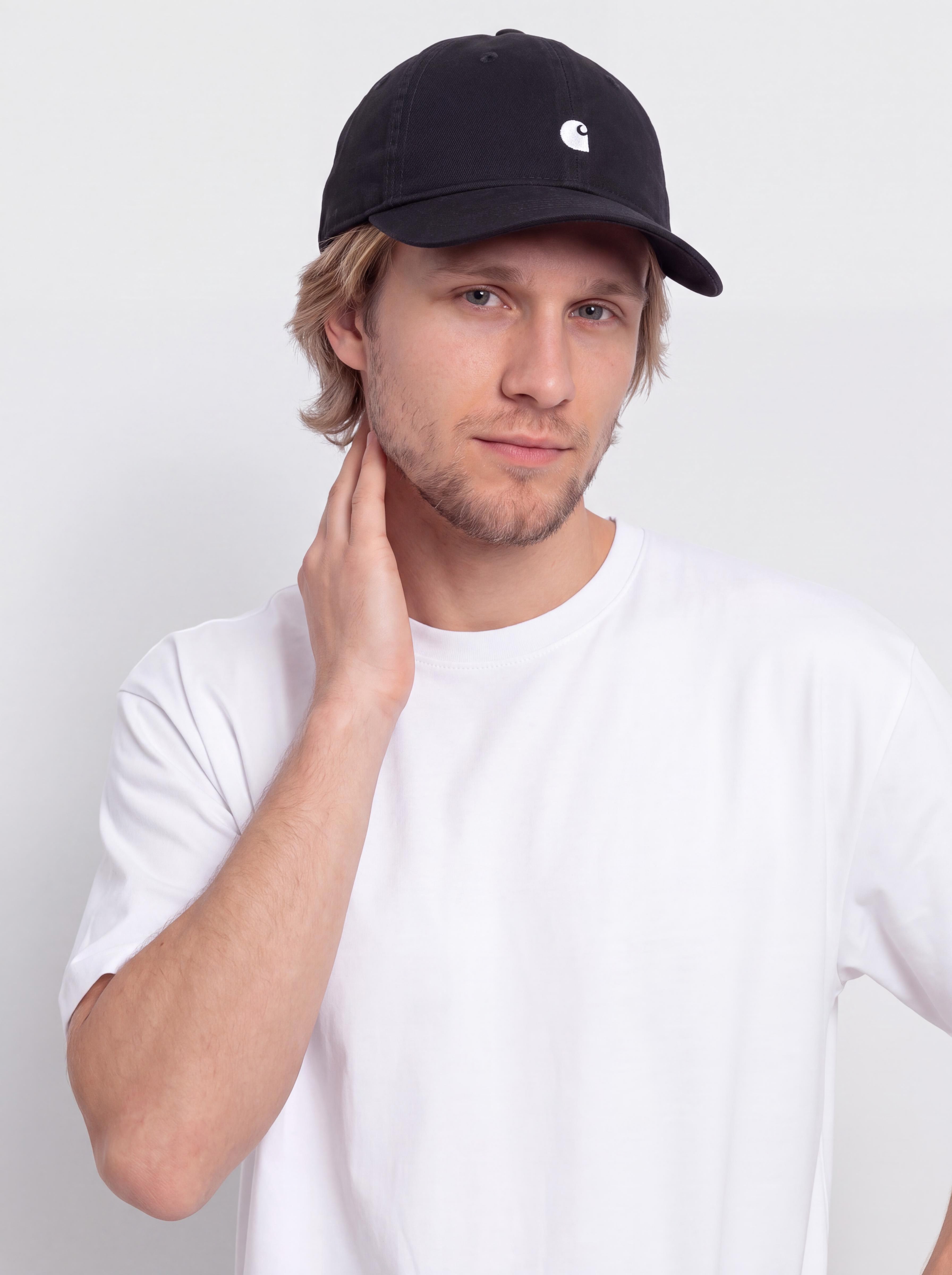 Carhartt WIP Cap Madison Logo (black/white)