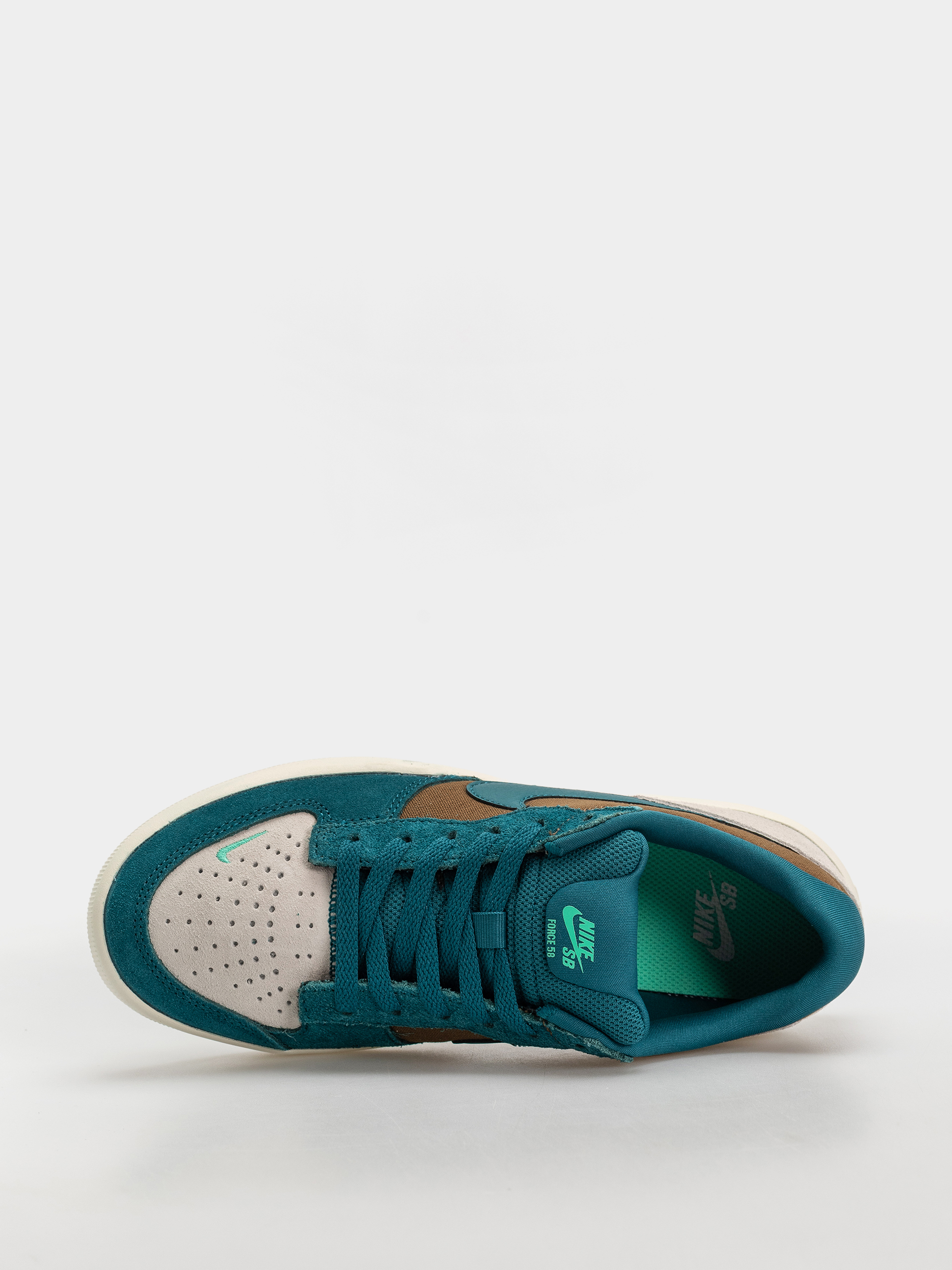 Nike SB Schuhe Force 58 (mosswood brown/geode teal lt orewood brn)