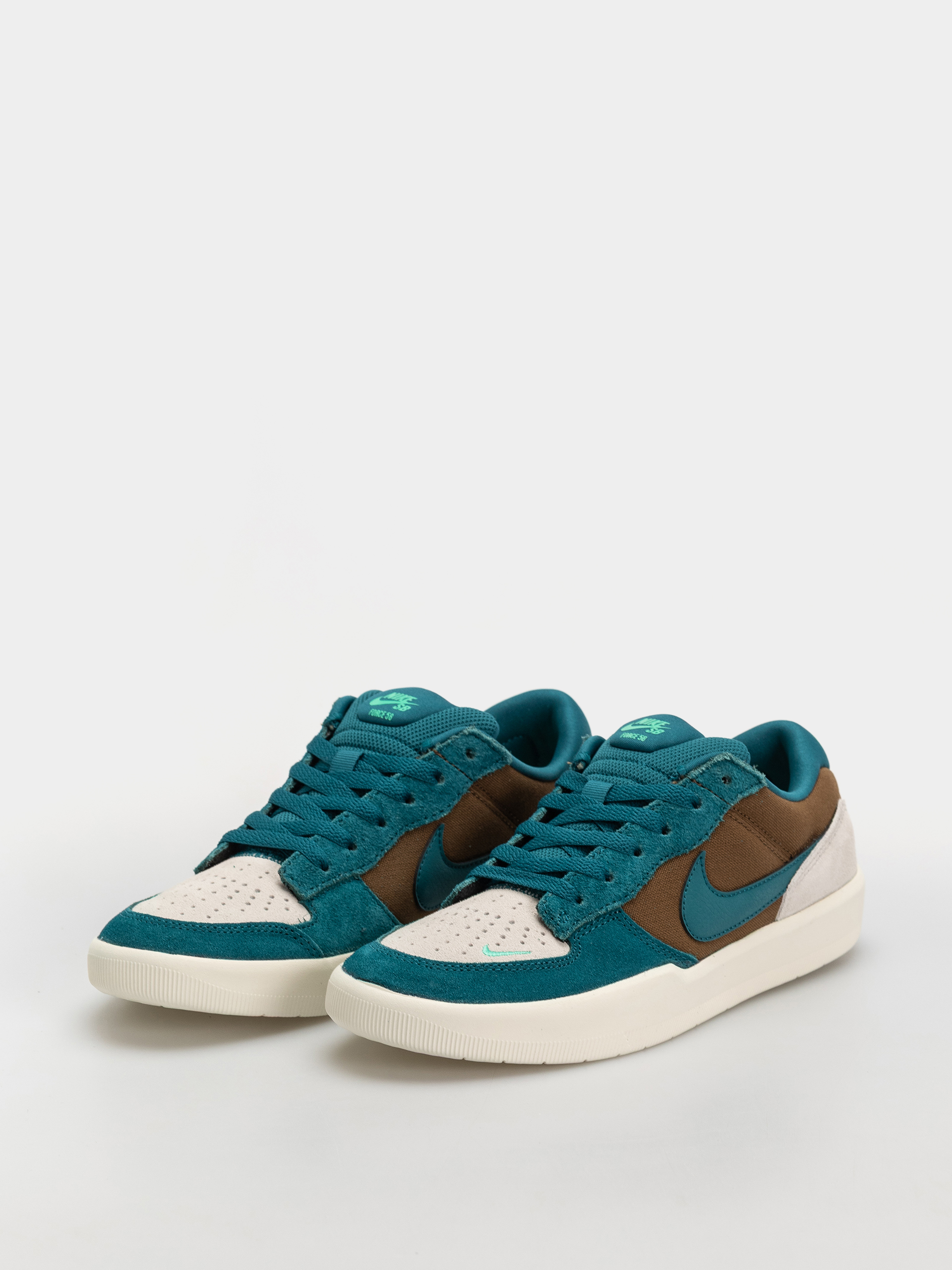 Nike SB Schuhe Force 58 (mosswood brown/geode teal lt orewood brn)