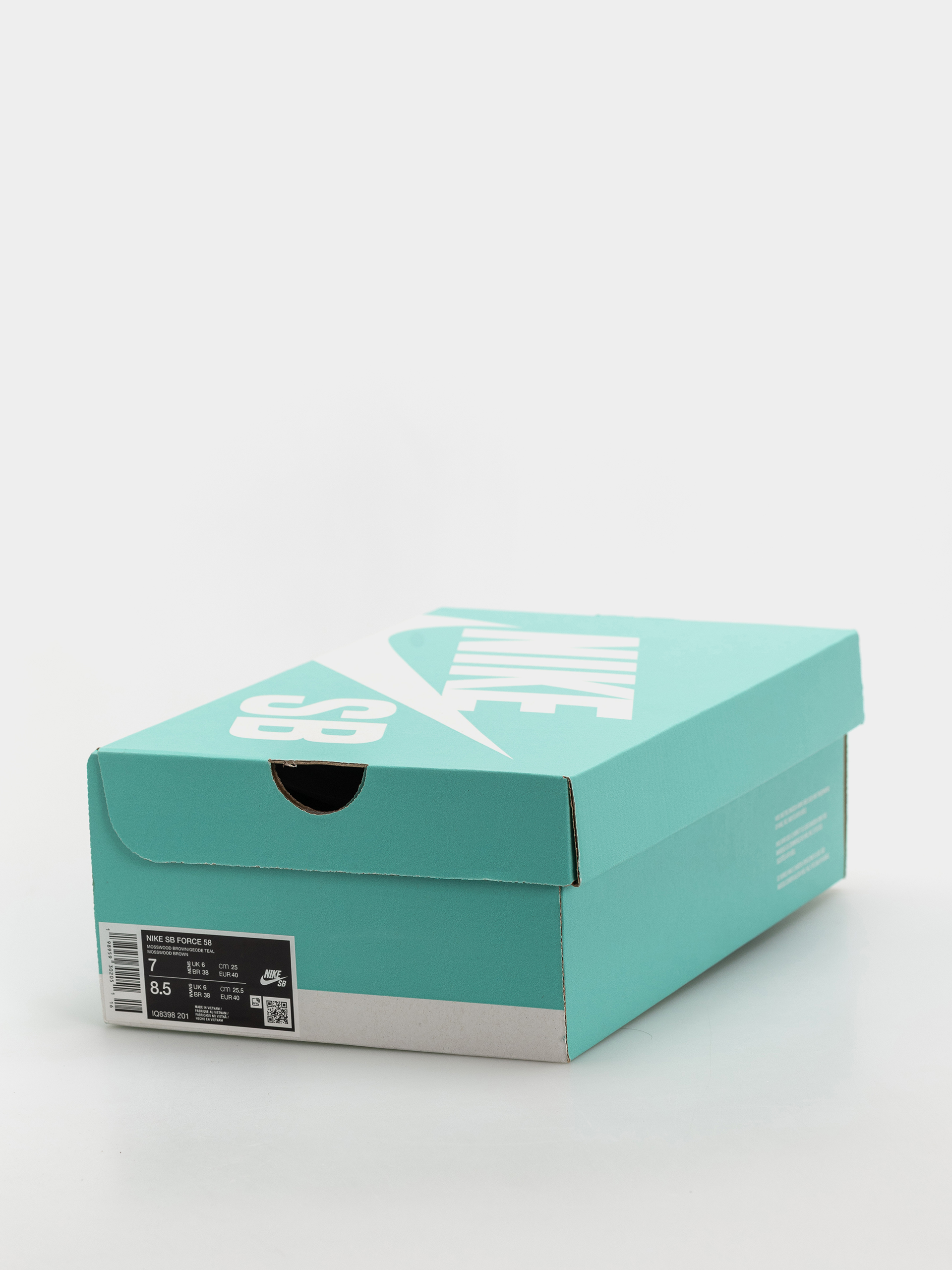 Nike SB Schuhe Force 58 (mosswood brown/geode teal lt orewood brn)