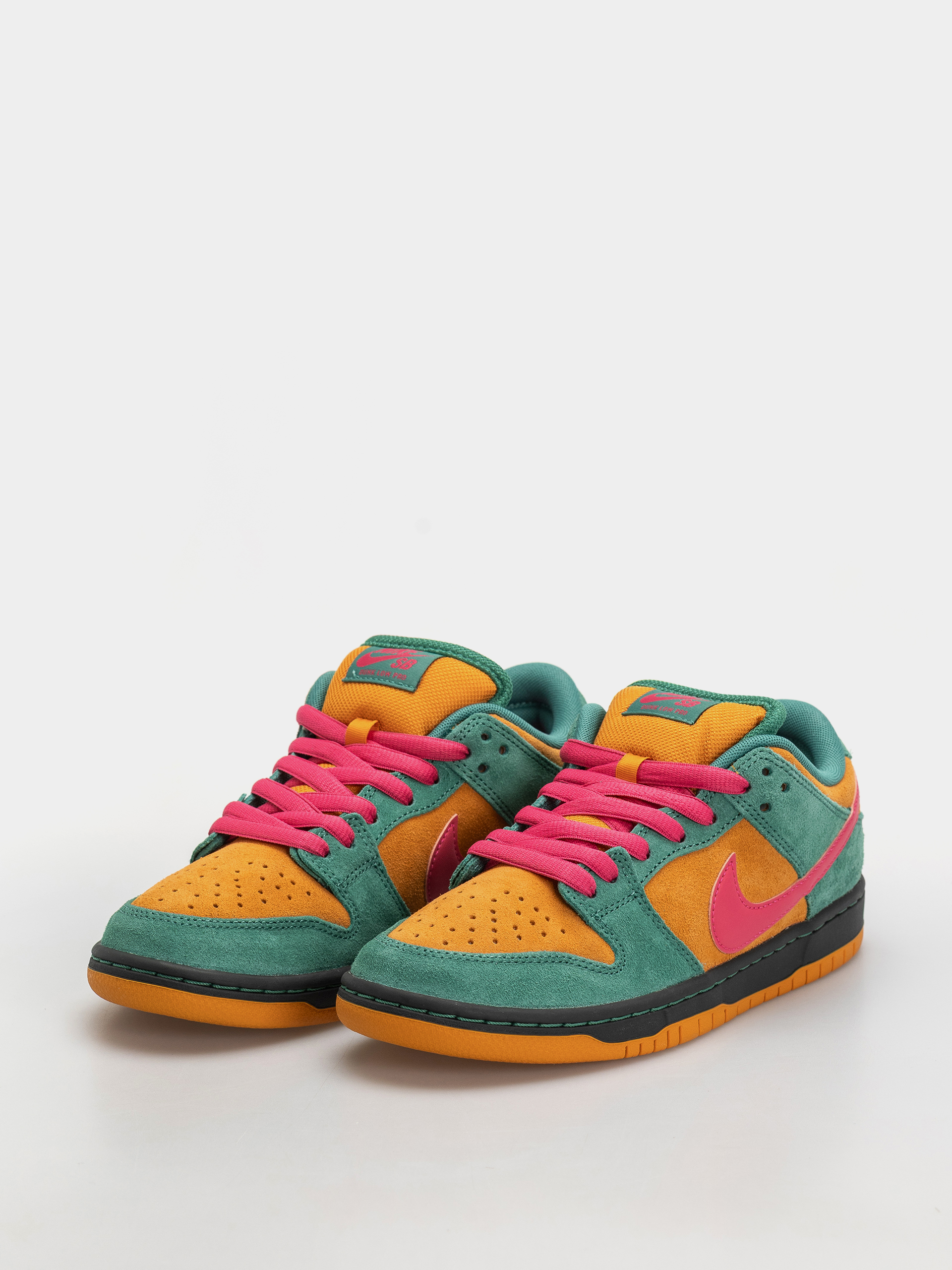 Nike SB Shoes Dunk Low Pro (green noise/watermelon light curry)