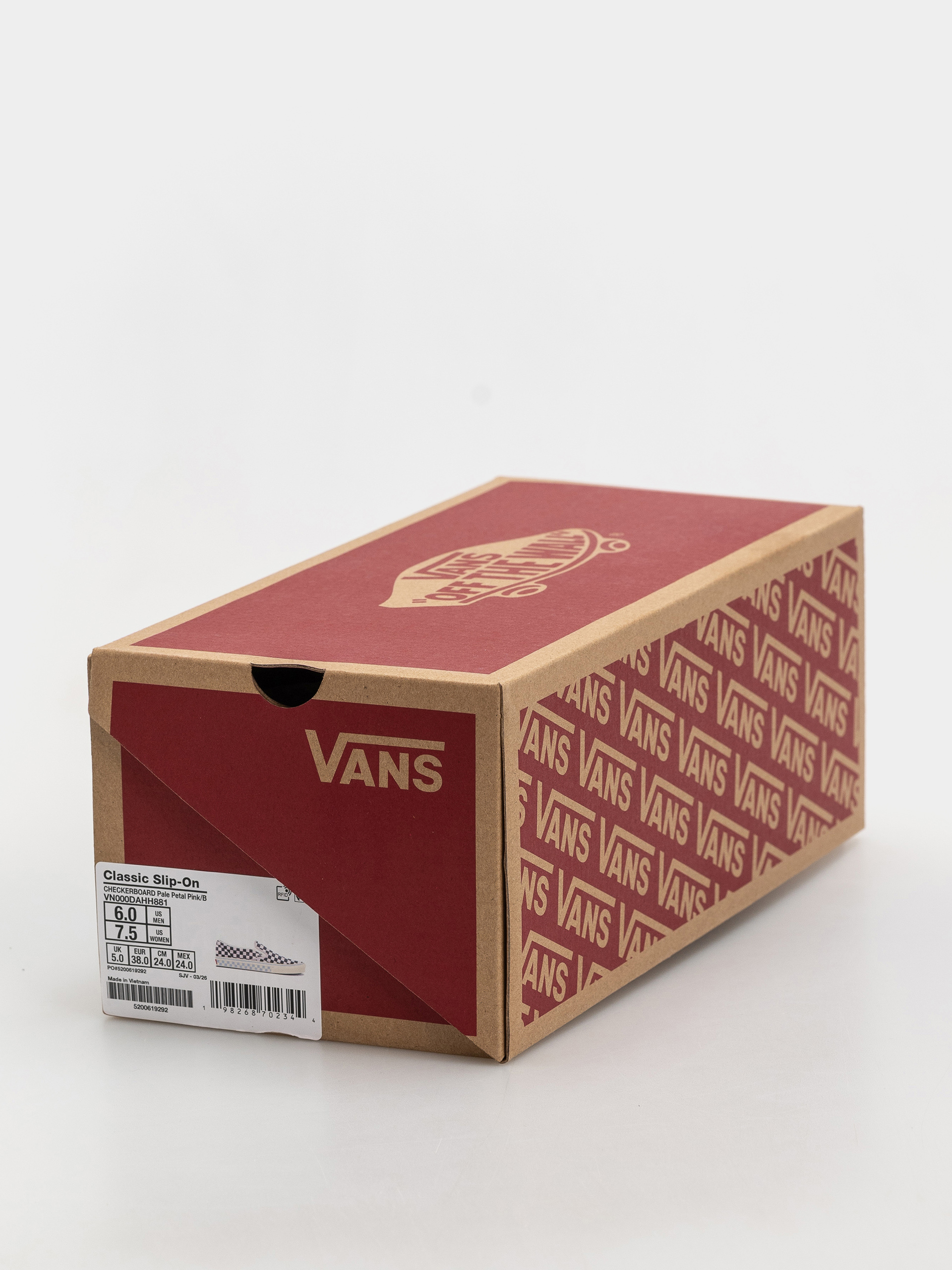 Vans Schuhe Classic Slip On (pale petal pink)