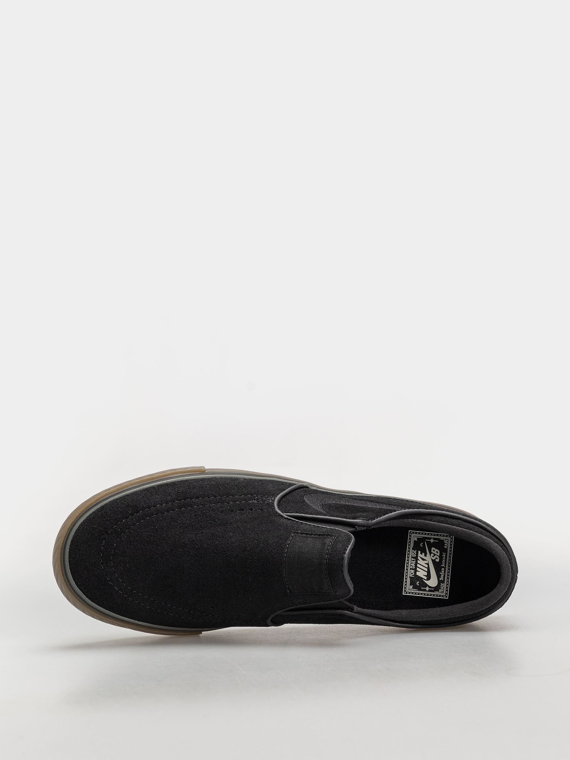 Nike SB Shoes Janoski+ Slip (black/black black gum light brown)