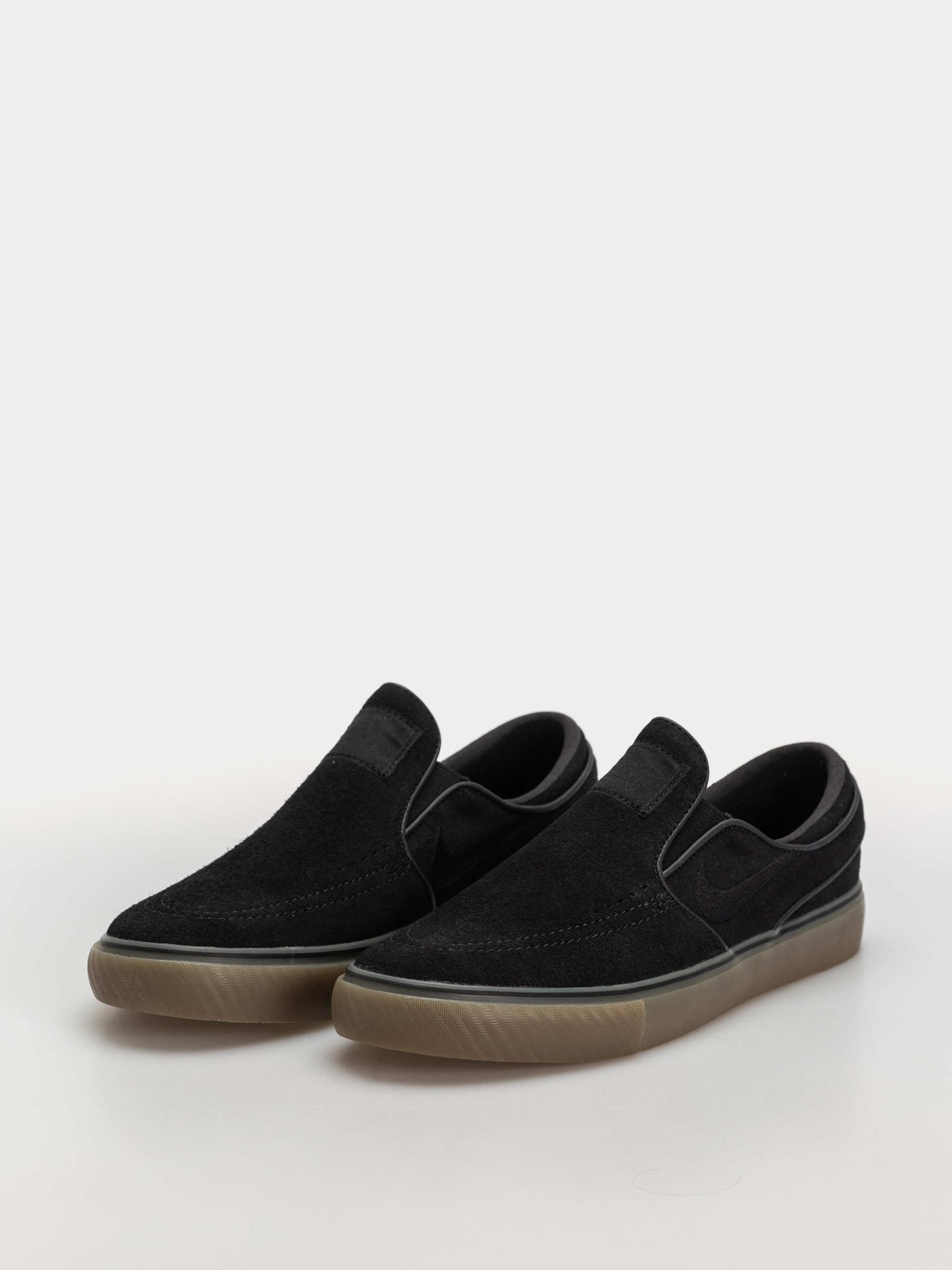 Nike SB Shoes Janoski+ Slip (black/black black gum light brown)