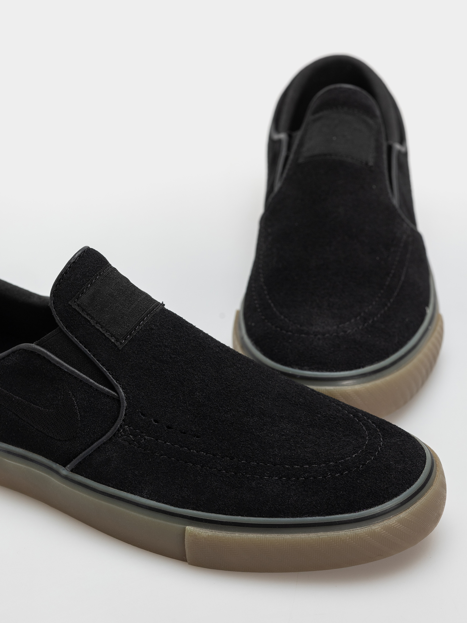 Nike SB Shoes Janoski+ Slip (black/black black gum light brown)