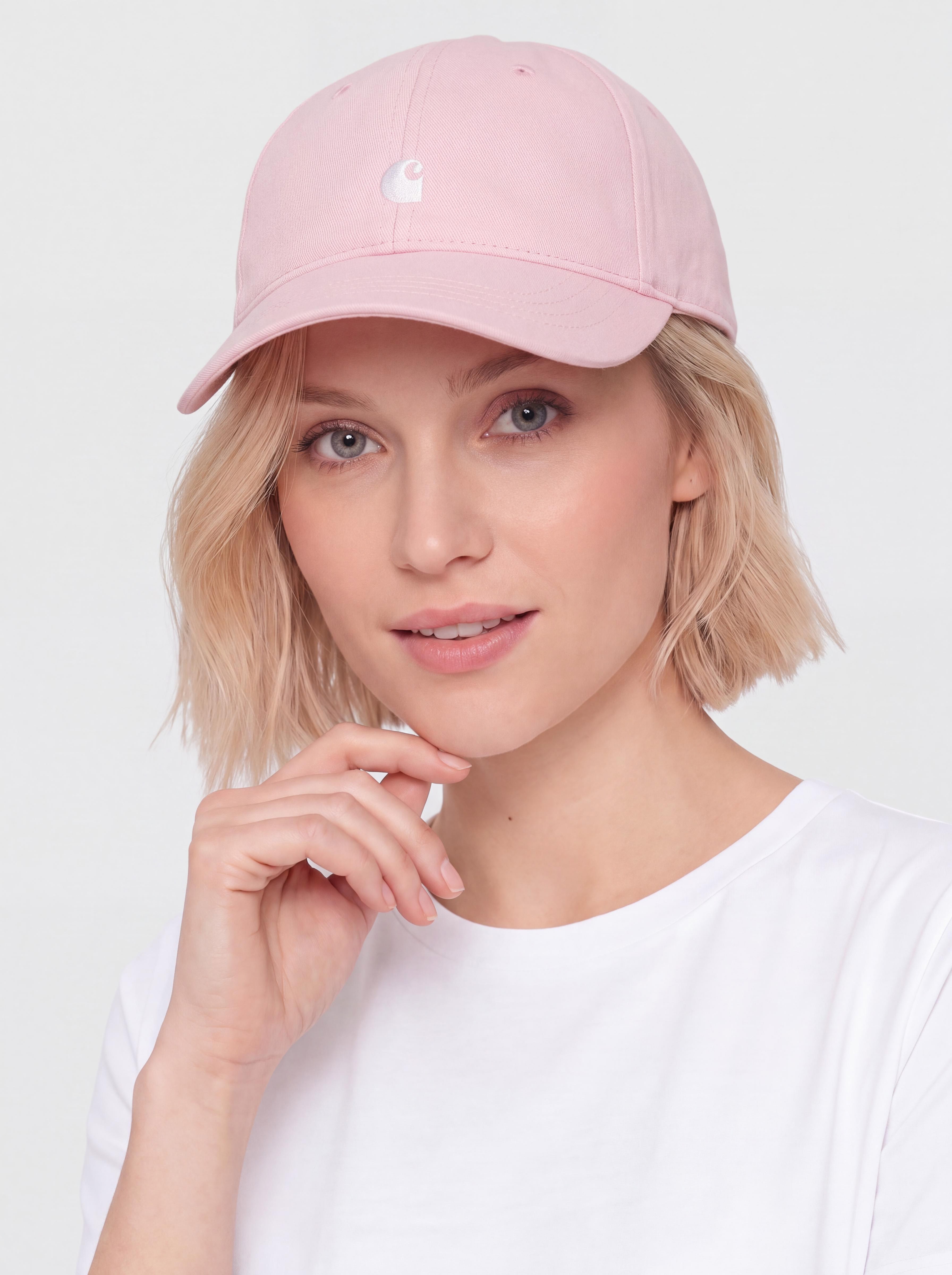 Carhartt WIP Madison Logo Wmn Cap (air pink/white)