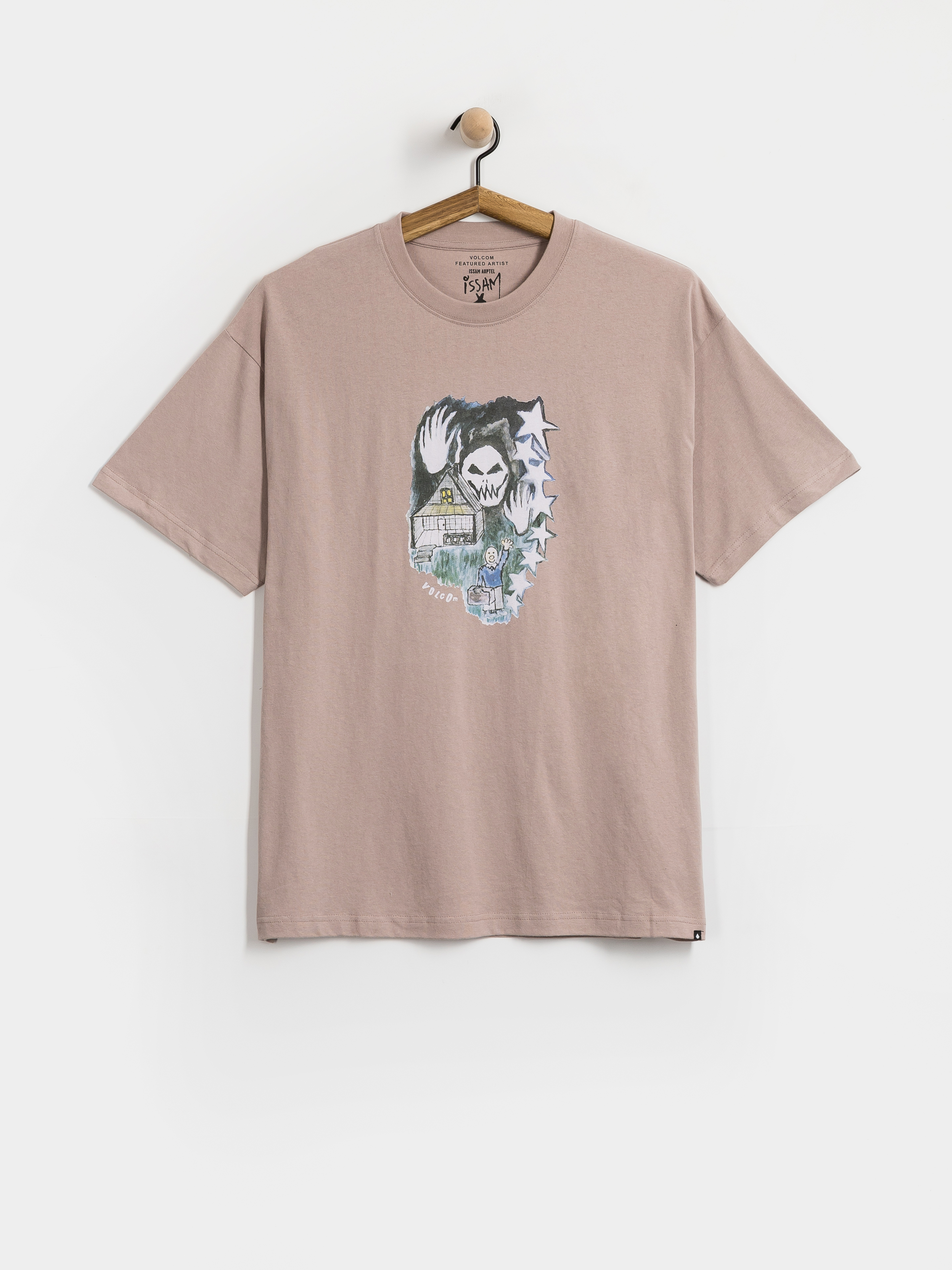 Volcom Fa Issam Auptel Lse T-shirt (bark brown)