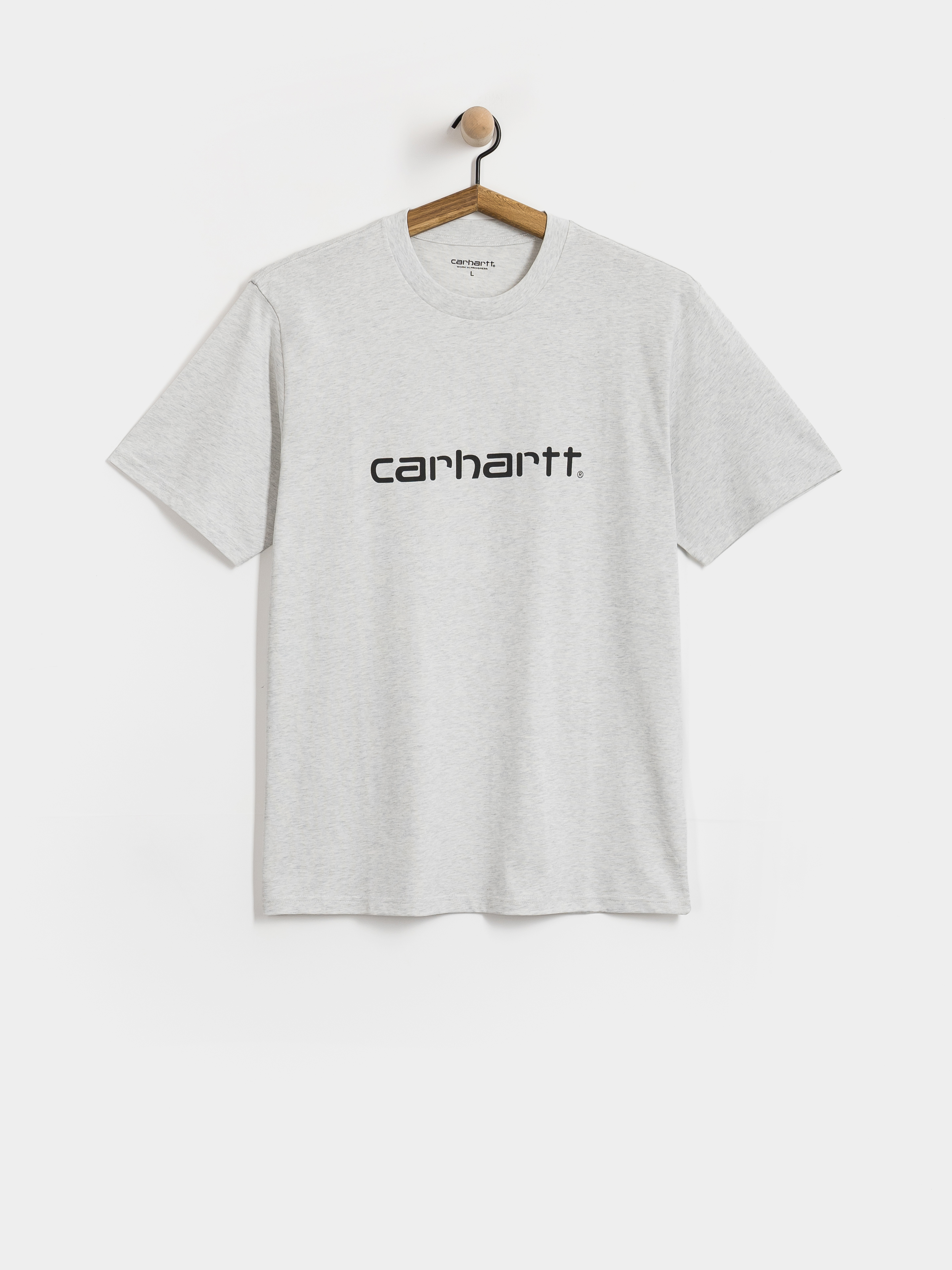 Carhartt WIP Script T-Shirt (ash heather/graphite)