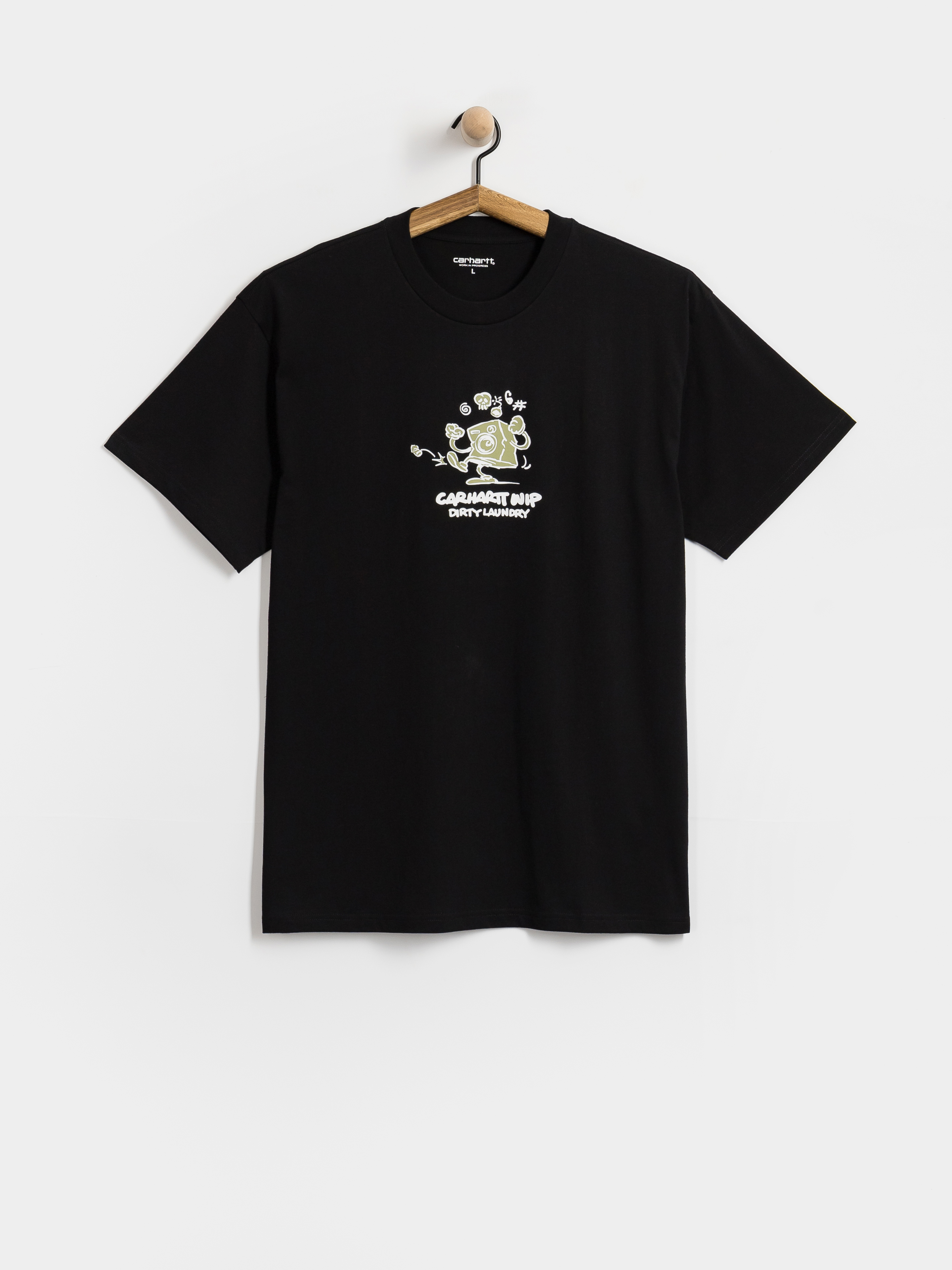 Carhartt WIP Dirty Laundry T-Shirt (black)