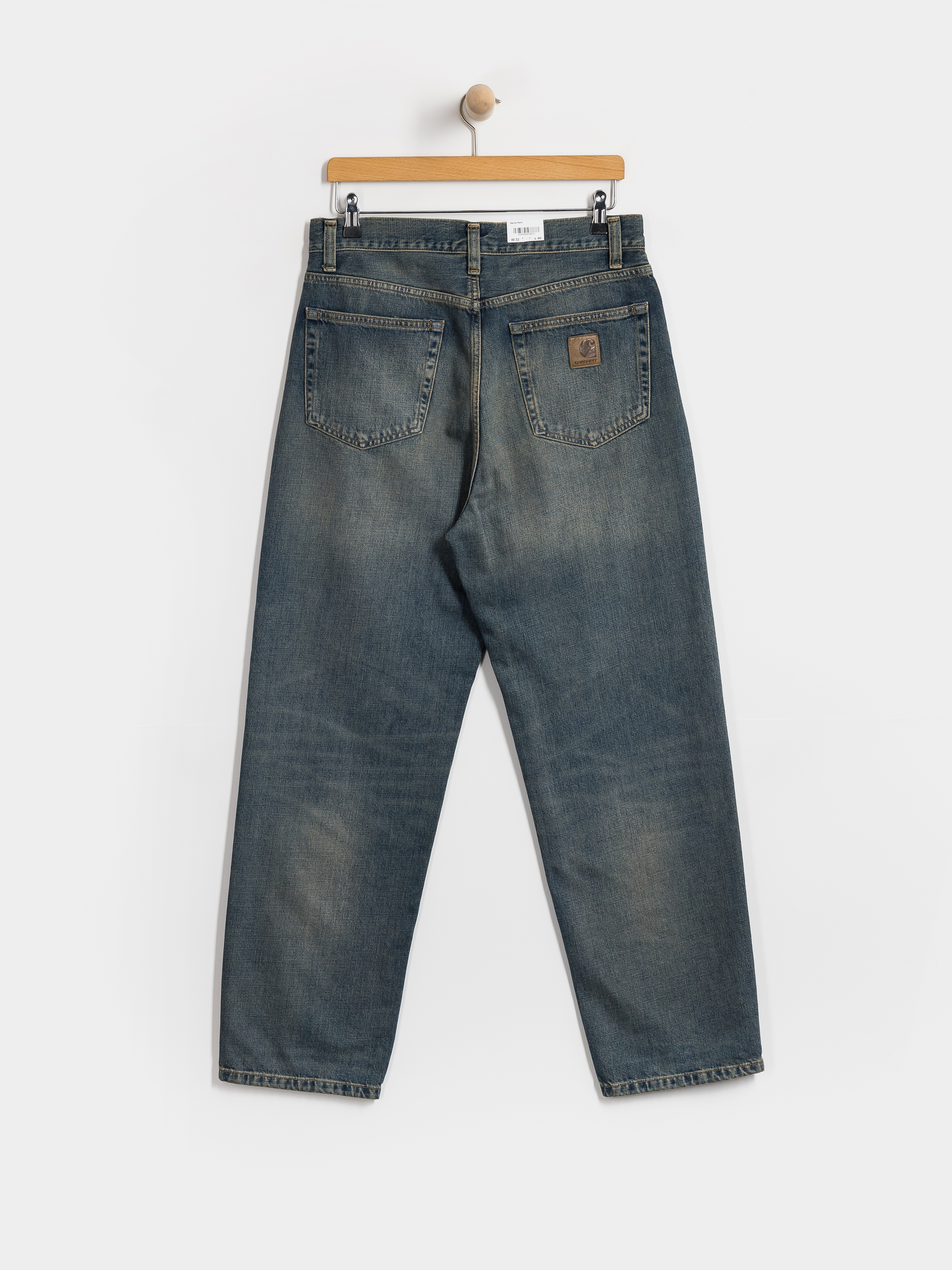 Carhartt WIP Aaron Pants (blue/worn used wash)
