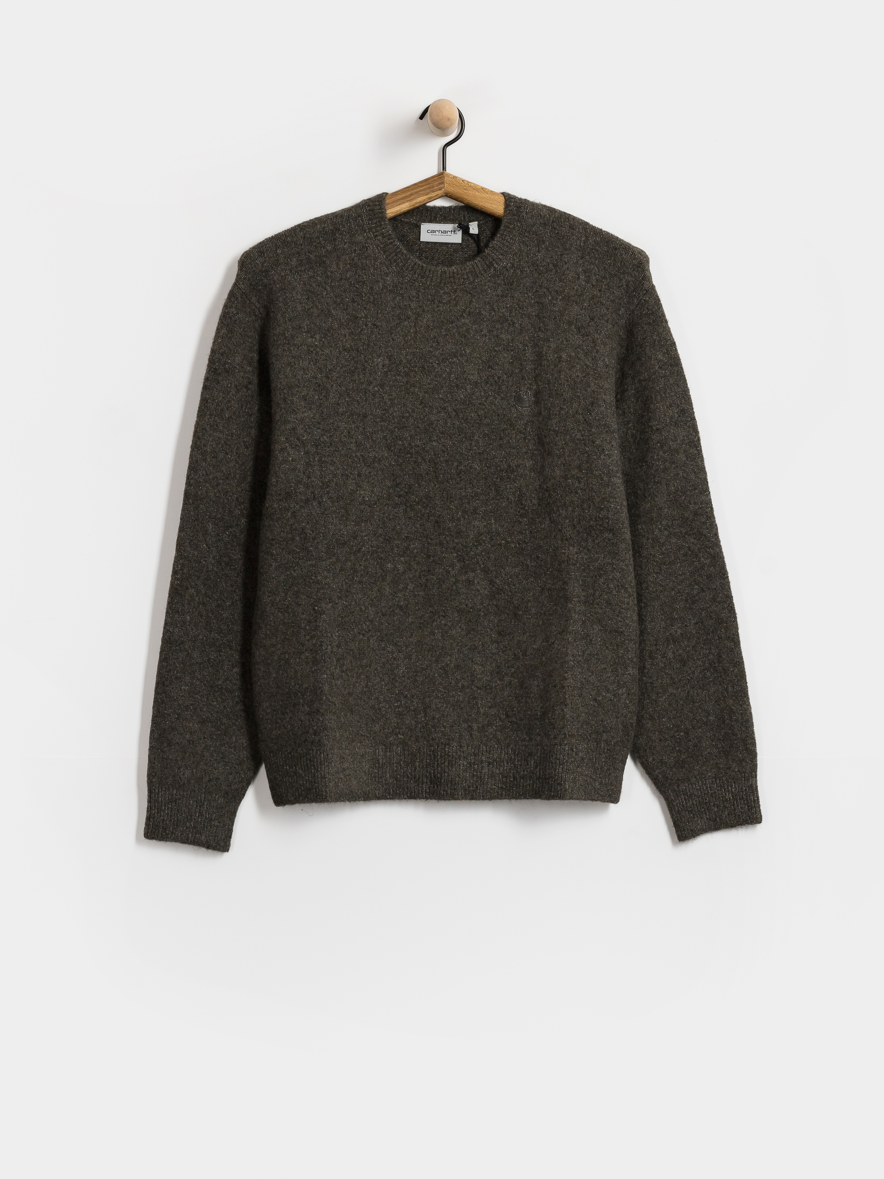 Carhartt WIP Curtis Sweater (tangled shungite)