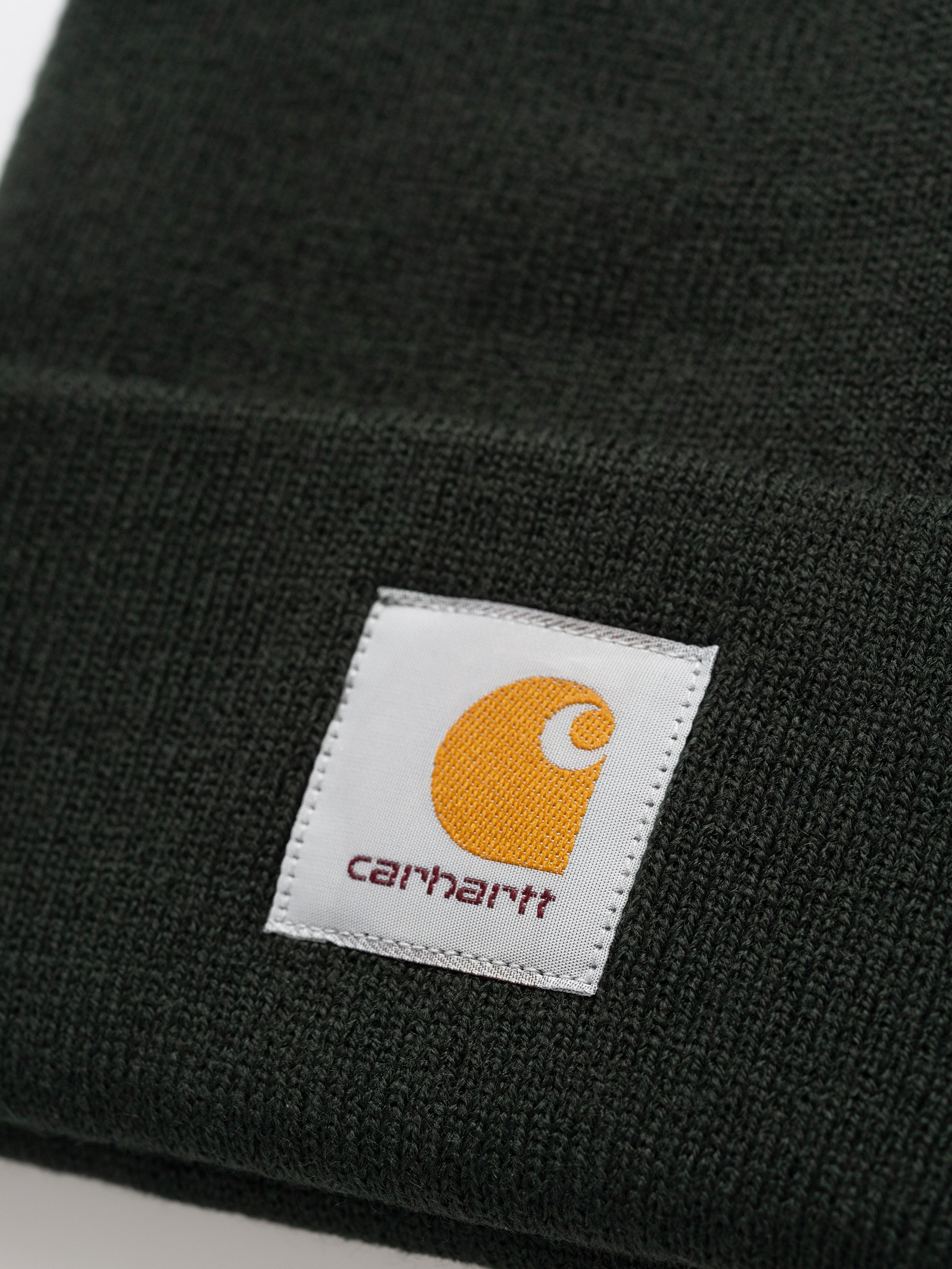 Carhartt WIP Short Watch Mütze (dark scarab)