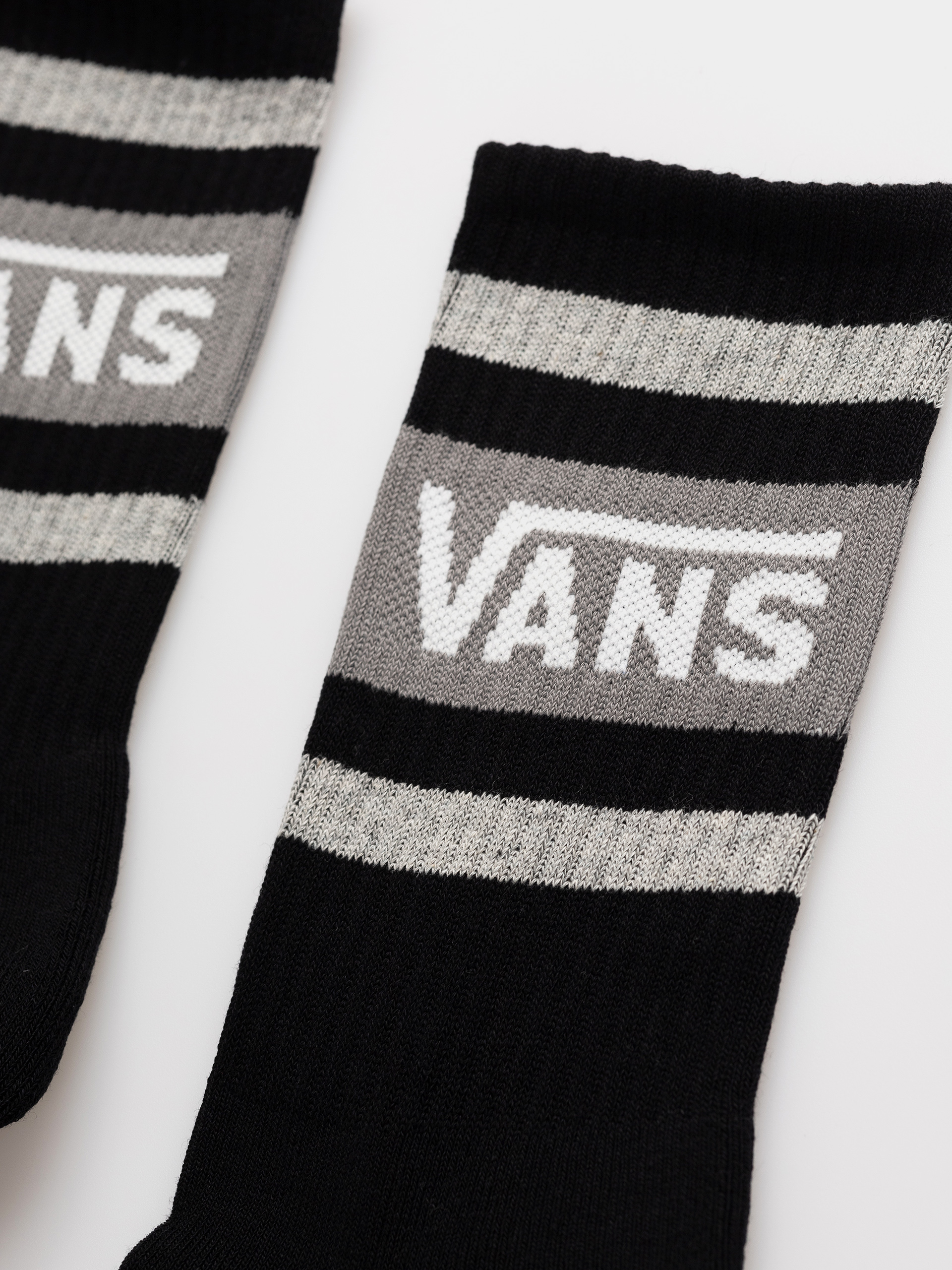 Vans Drop V Crew Socks (black)
