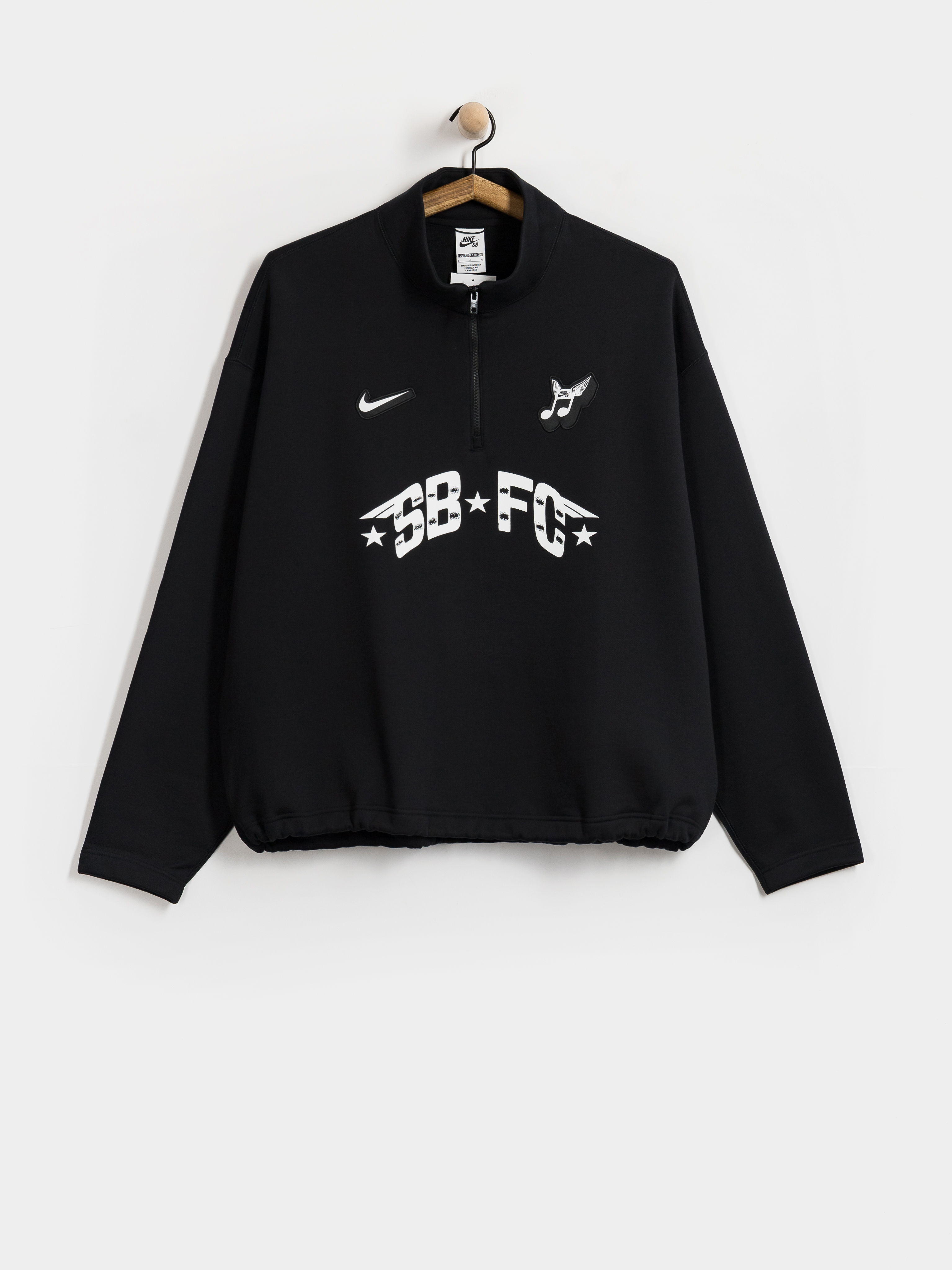 Nike SB Half Zip Crew BB Sweatshirt (black)
