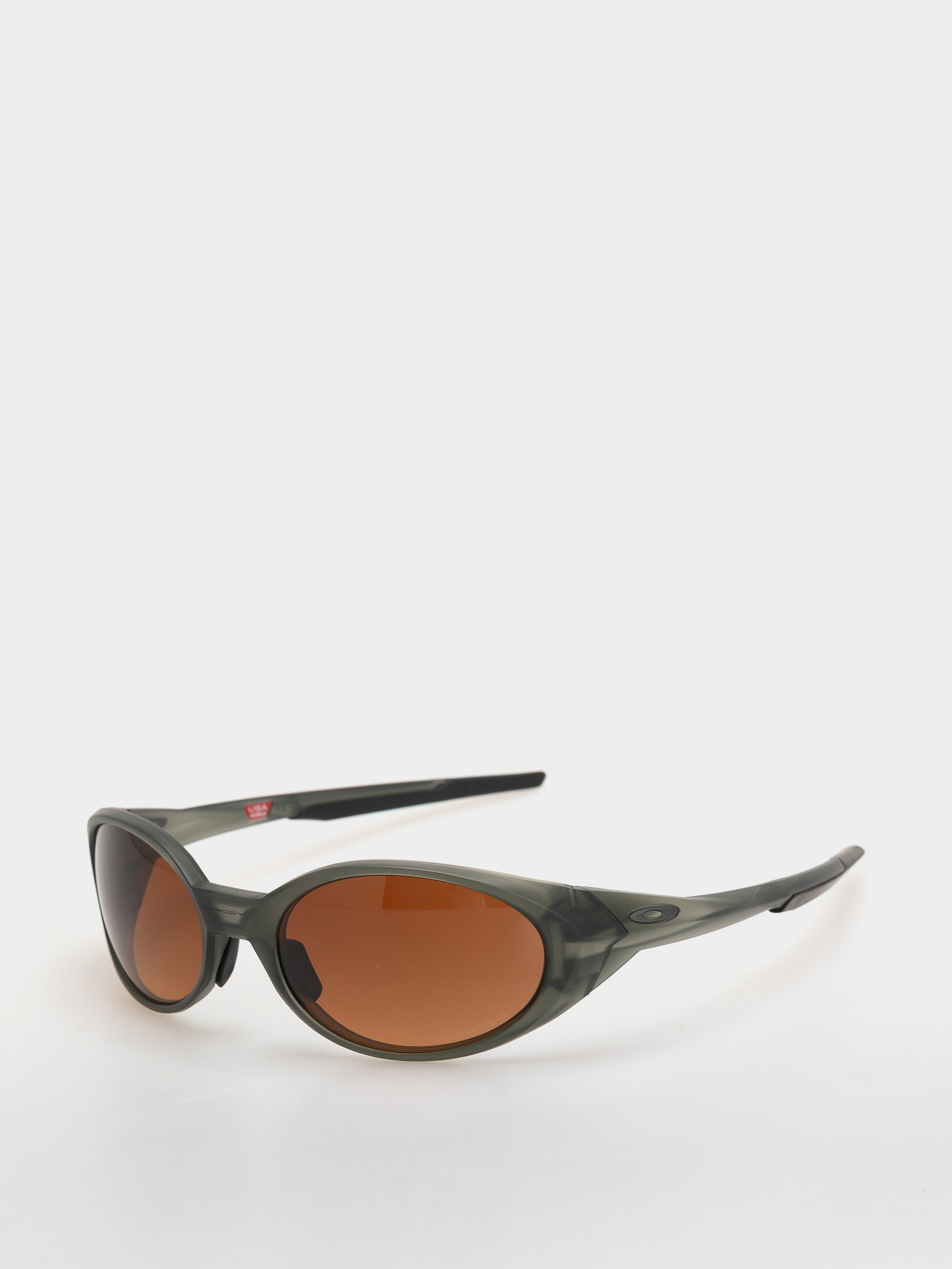 Oakley Eye Jacket Redux Sonnenbrille (prizm brown gradient lenses/matte olive ink frame)
