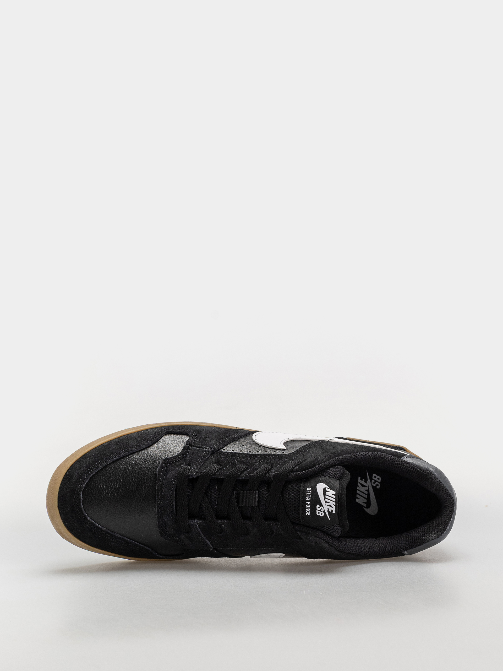 Nike SB Sb Delta Force Vulc Schuhe (black/white gum light brown dark grey)