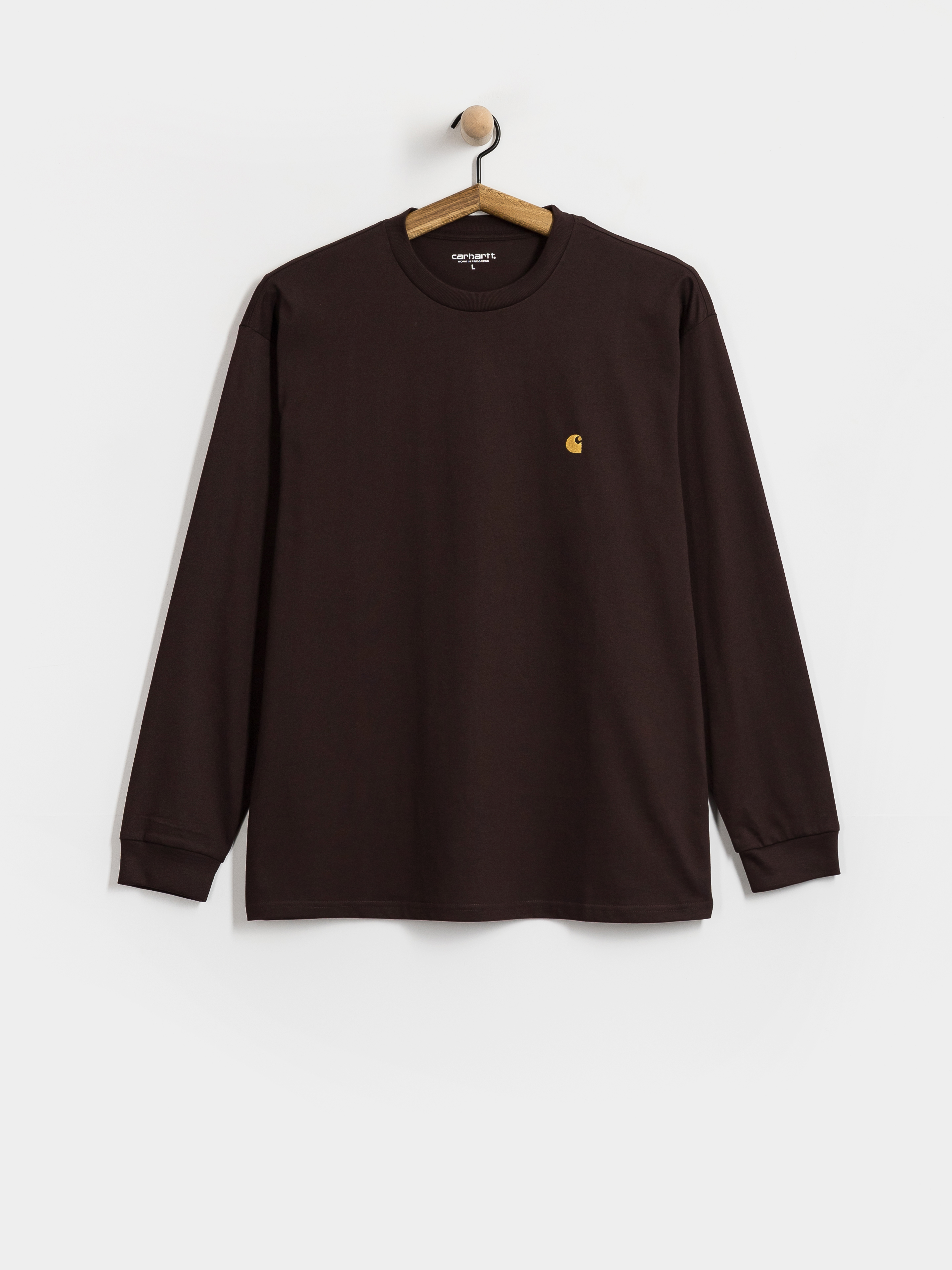 Carhartt WIP Chase Longsleeve (palisander/gold)