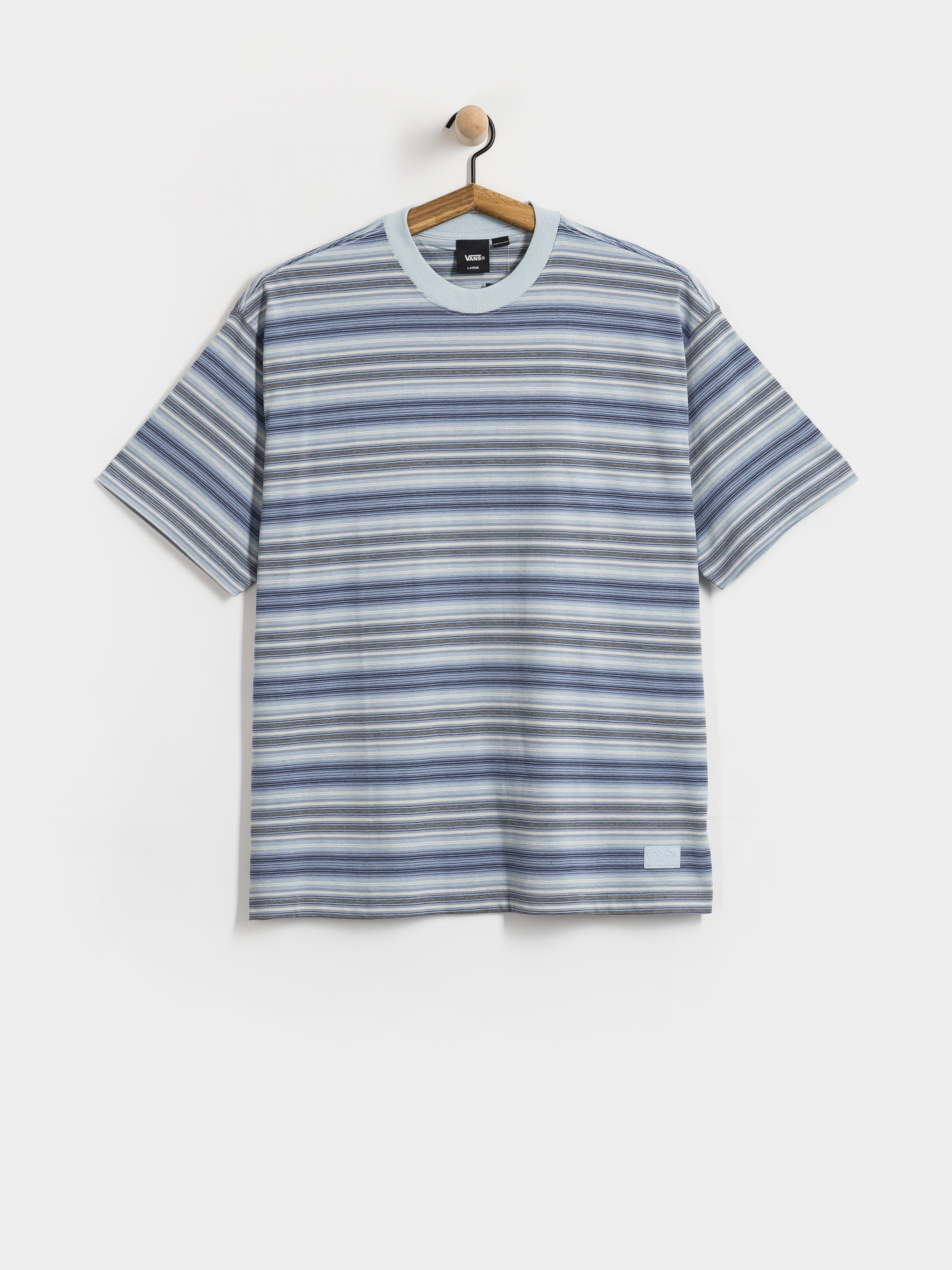 Vans Stripe Ringer Loose T-Shirt (soft slate)