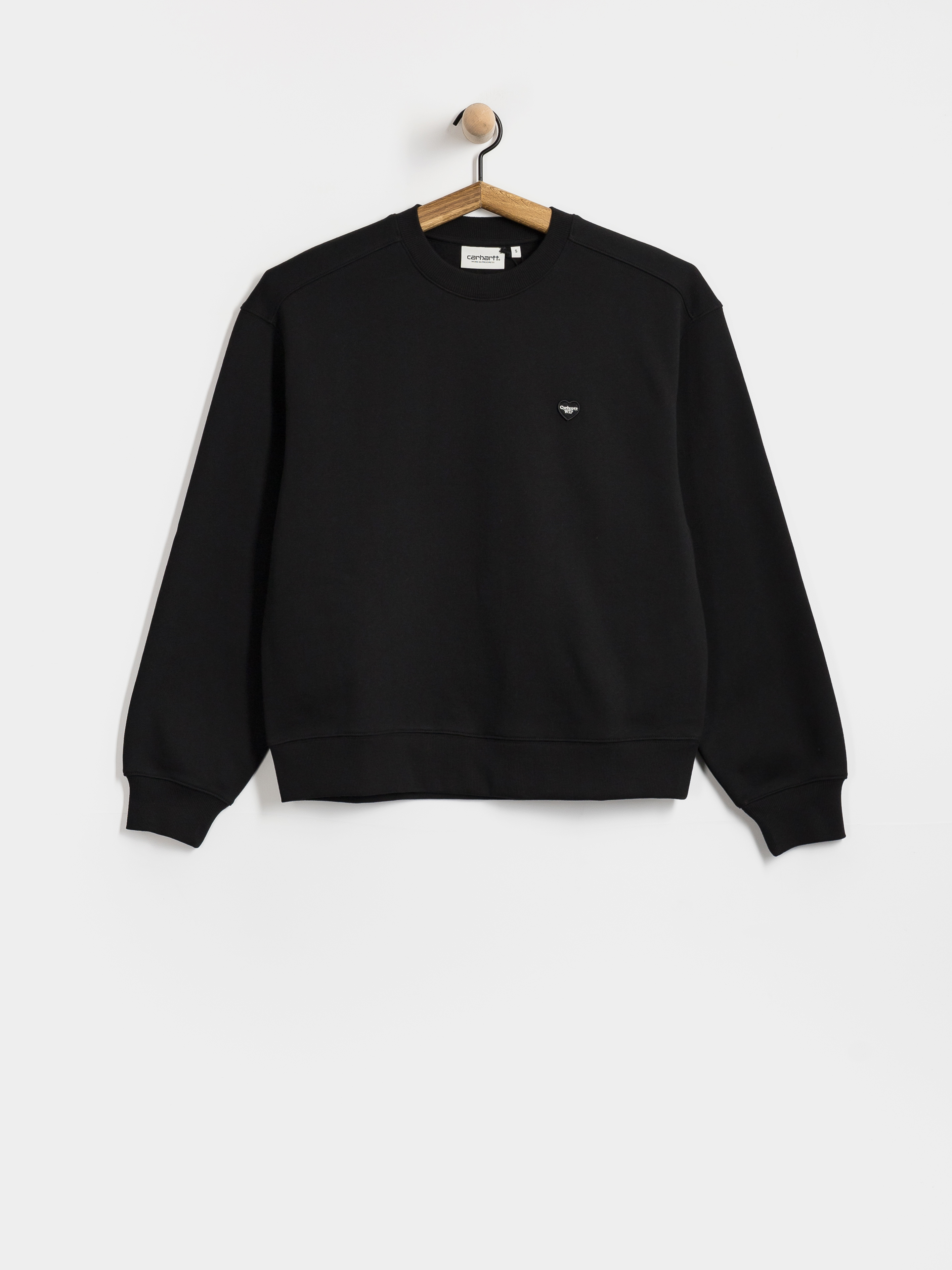 Carhartt WIP Small Heart Patch Wmn Sweatshirt (black/black)