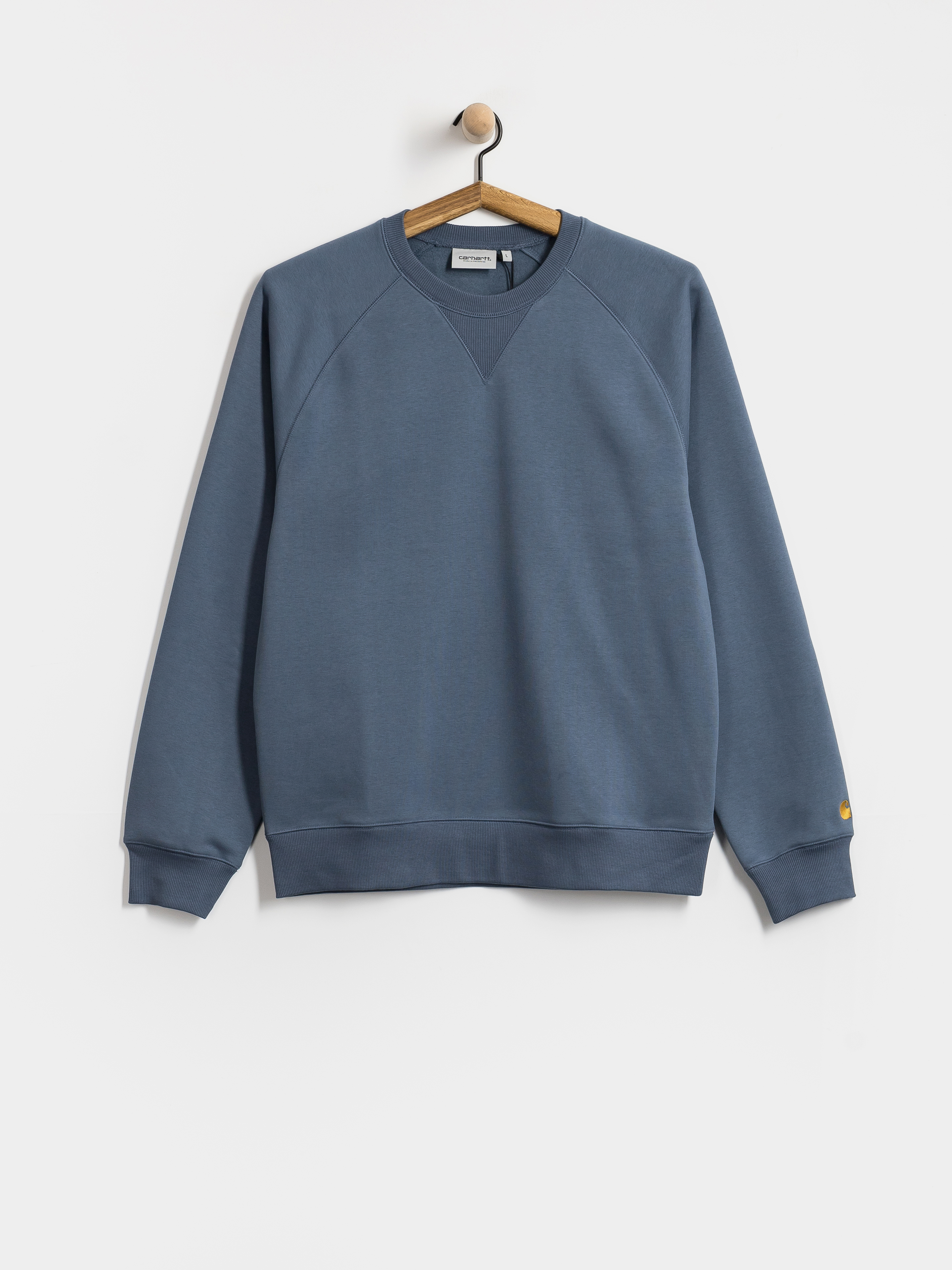 Carhartt WIP Chase Sweatshirt (icesheet/gold)
