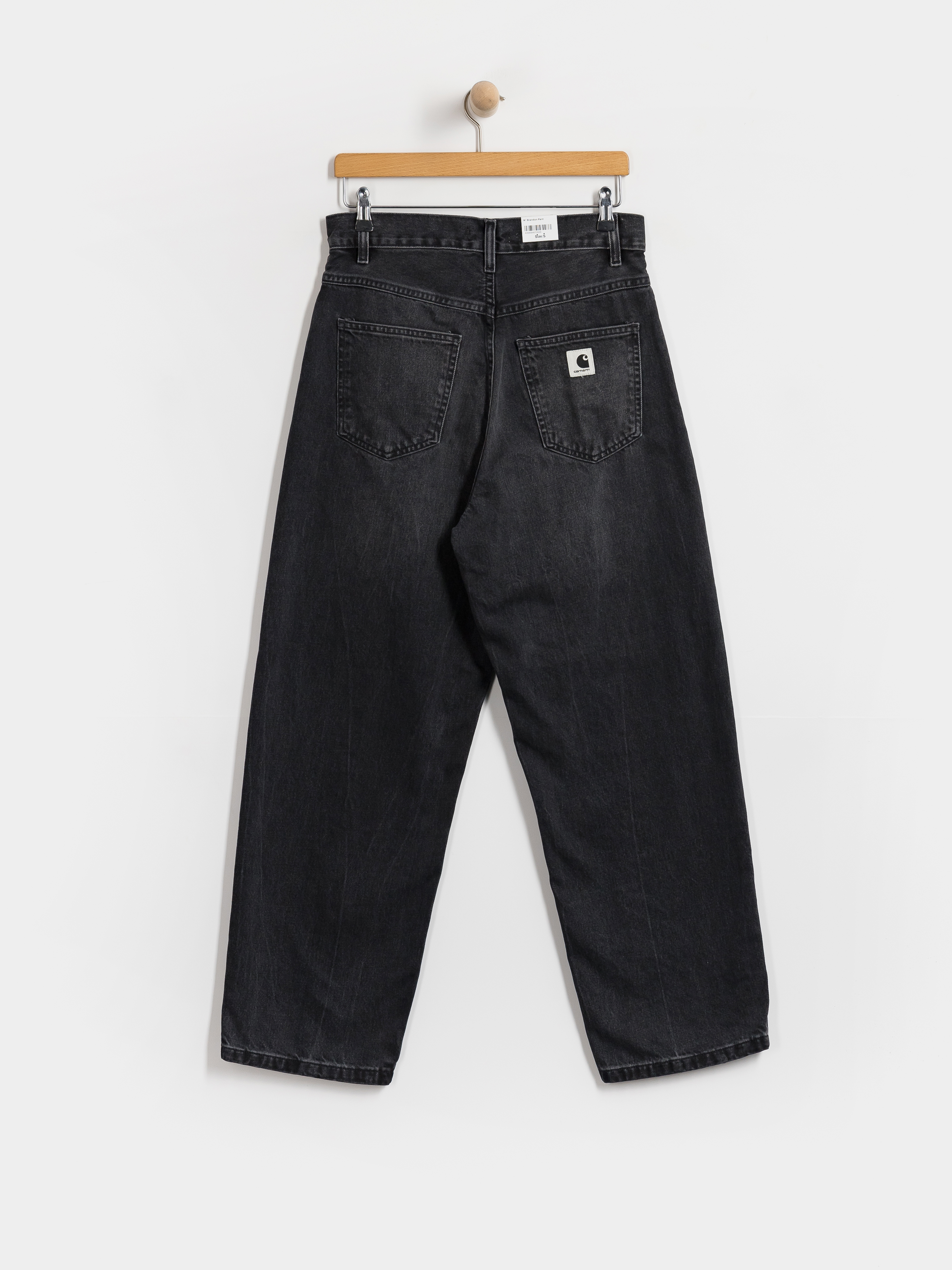Carhartt WIP Brandon Wmn Hose (black/marble used wash)