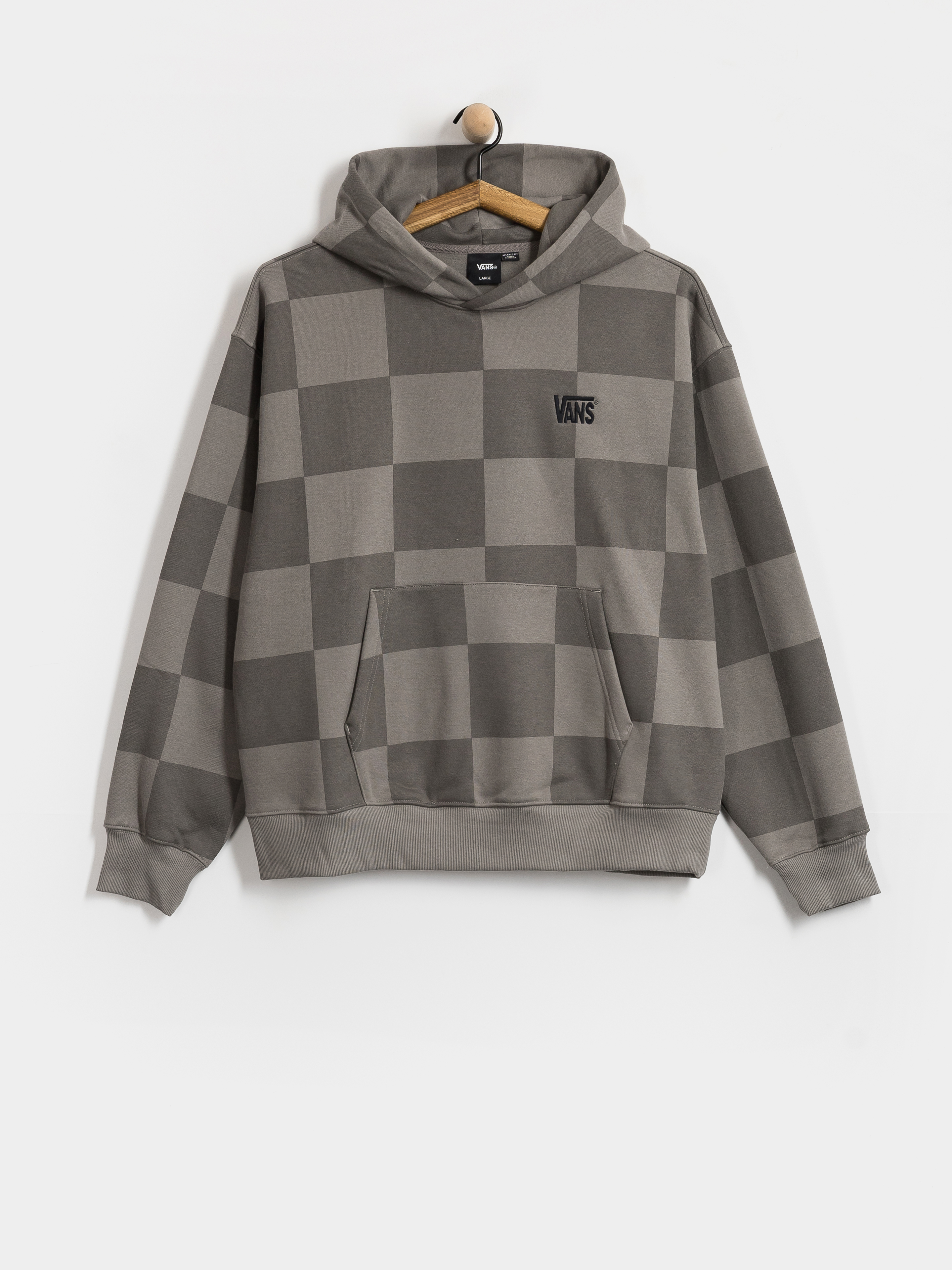 Vans Tonal Check Stretch Logo HD Hoodie