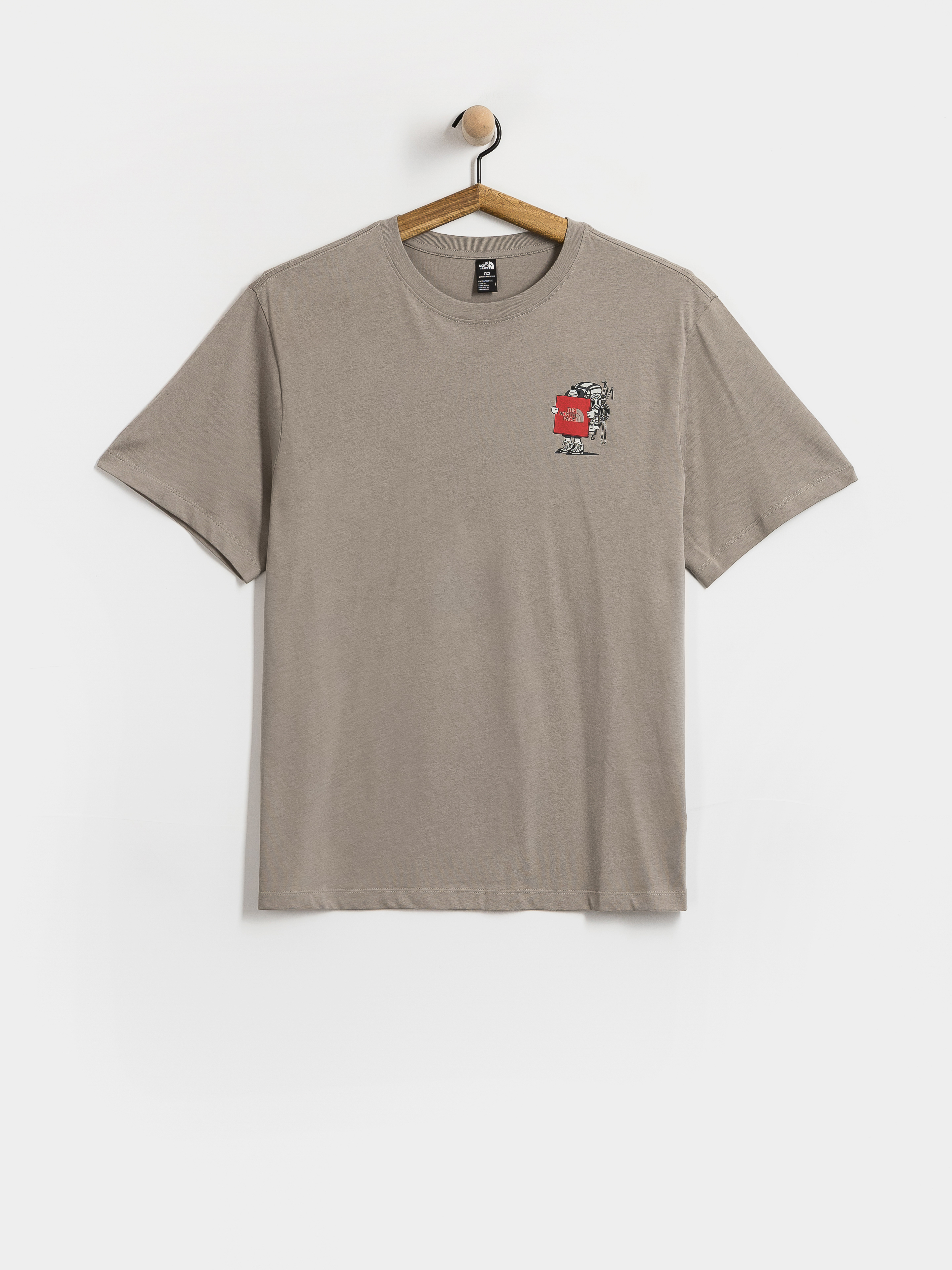 The North Face Gear Up Get Out Relaxed T-Shirt (stone slab)