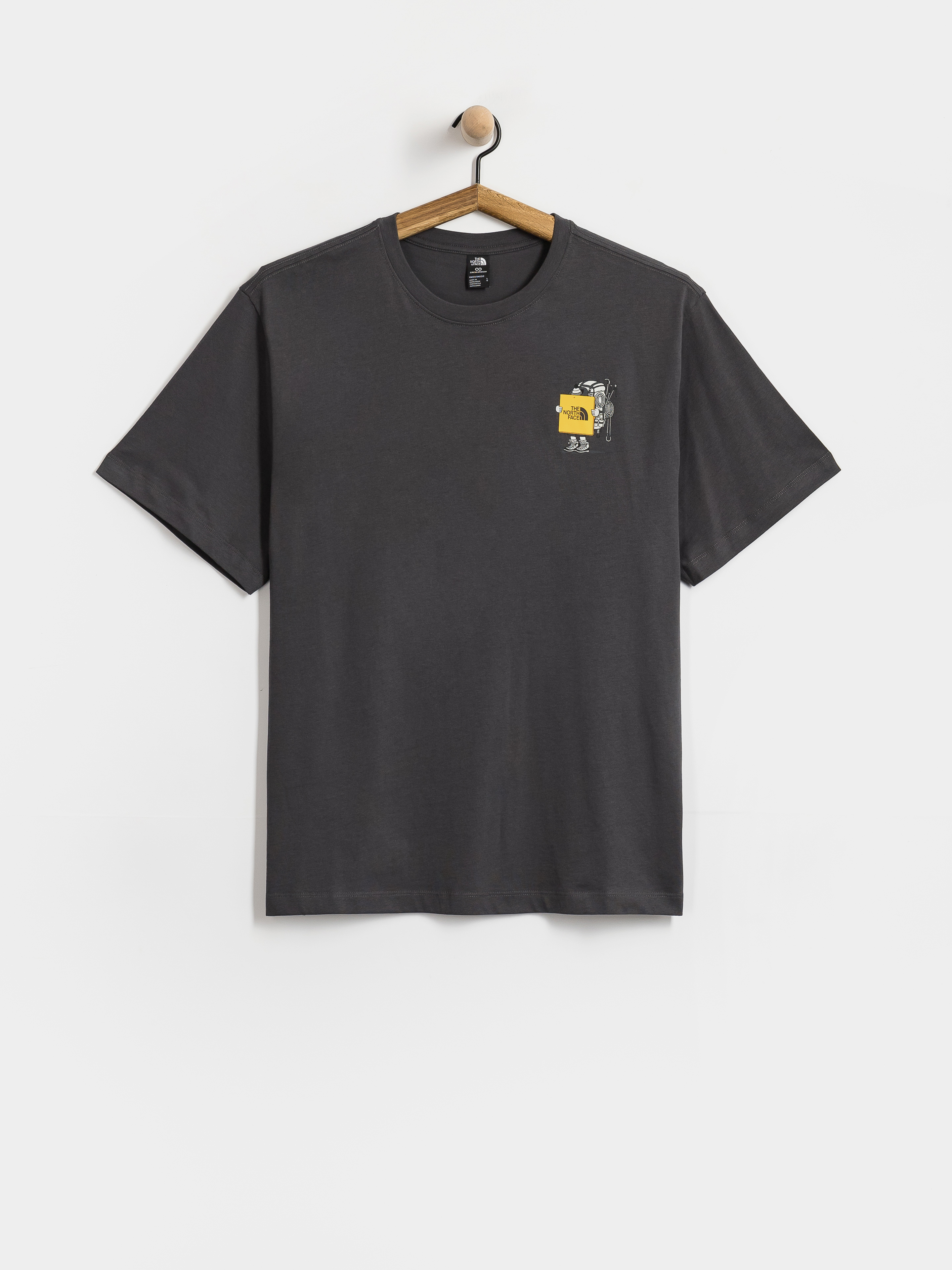 The North Face Gear Up Get Out Relaxed T-Shirt (anthracite grey)