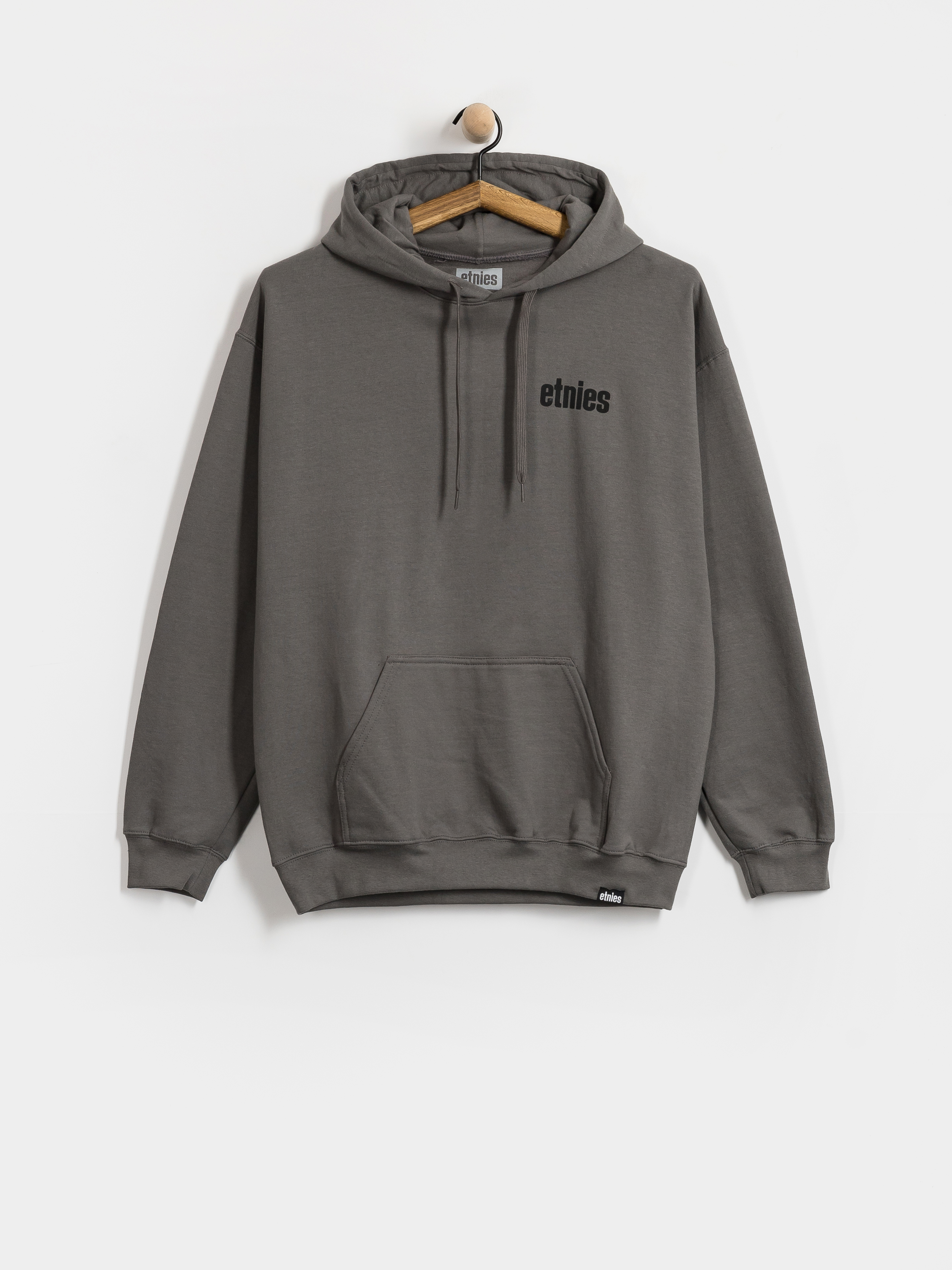 Etnies Wordmark HD Hoodie (dark grey/black)