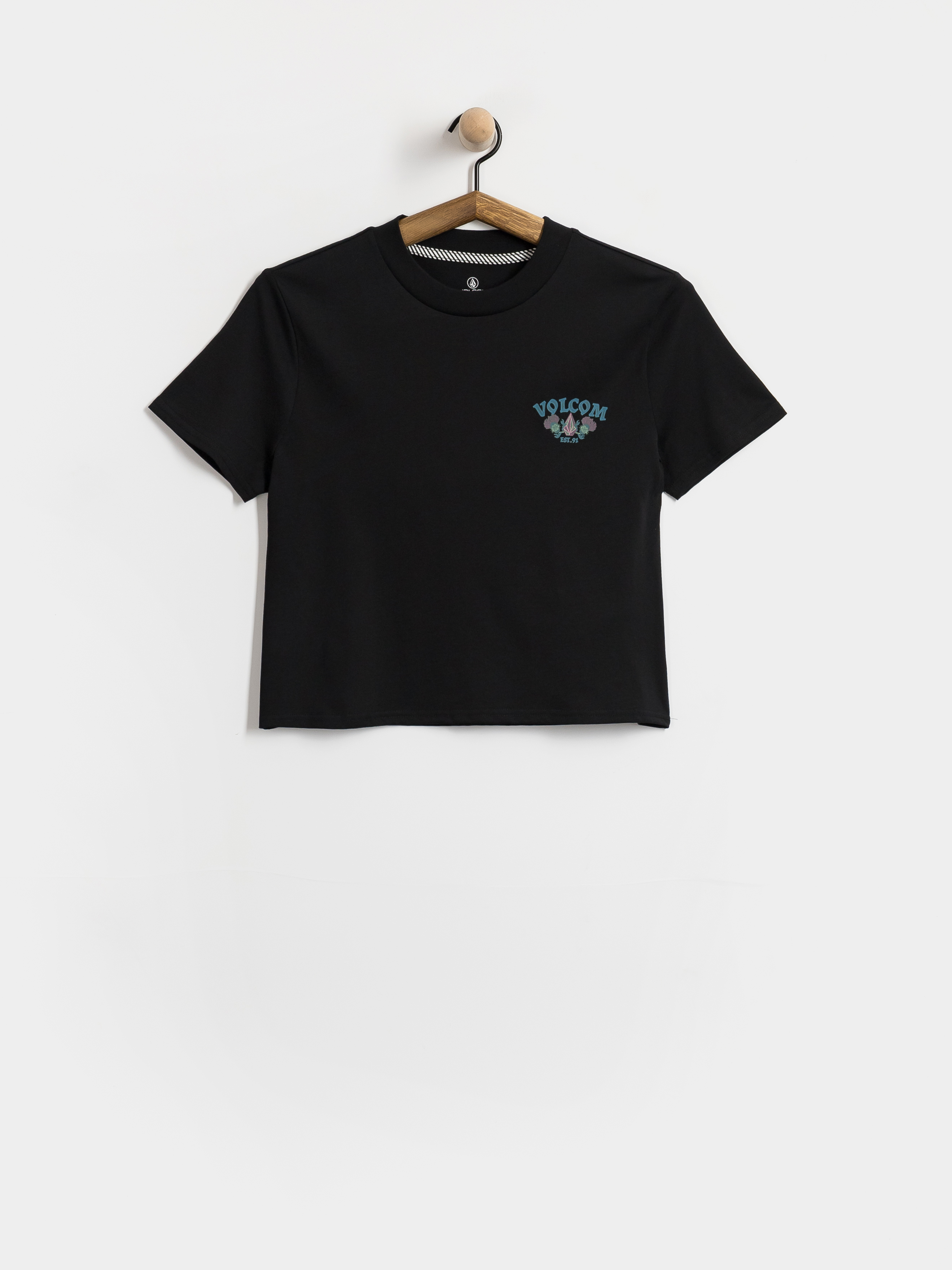 Volcom Dial Crop Wmn T-Shirt (black)