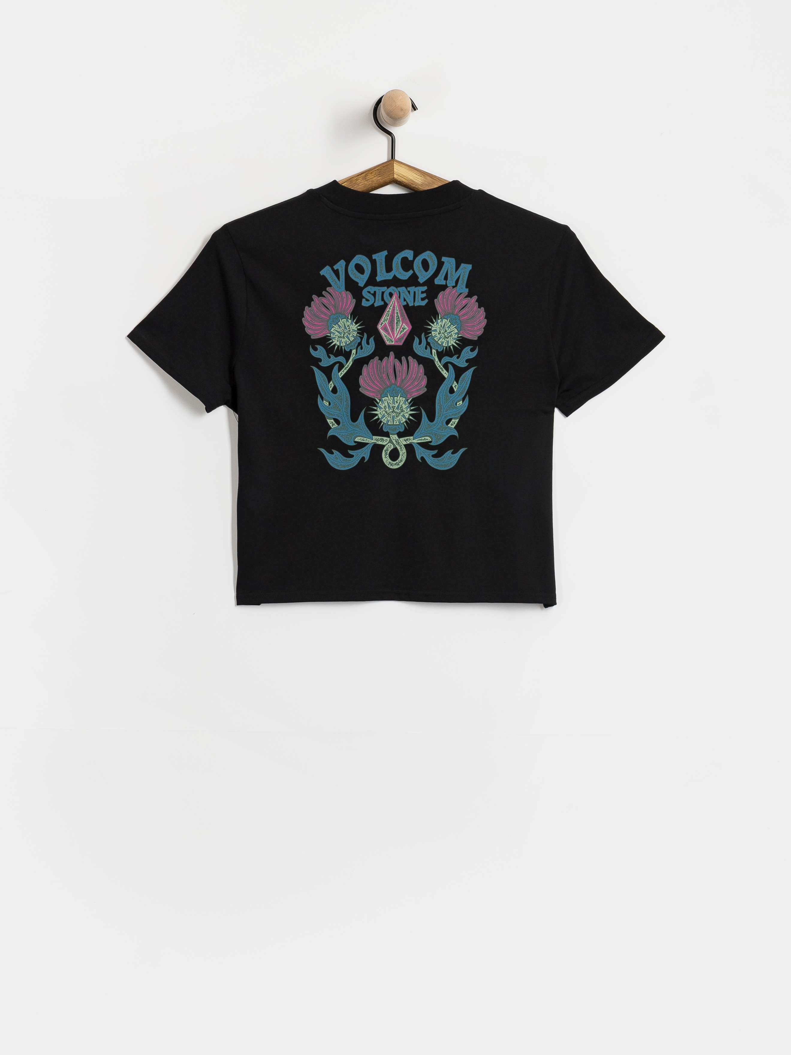 Volcom Dial Crop Wmn T-Shirt (black)