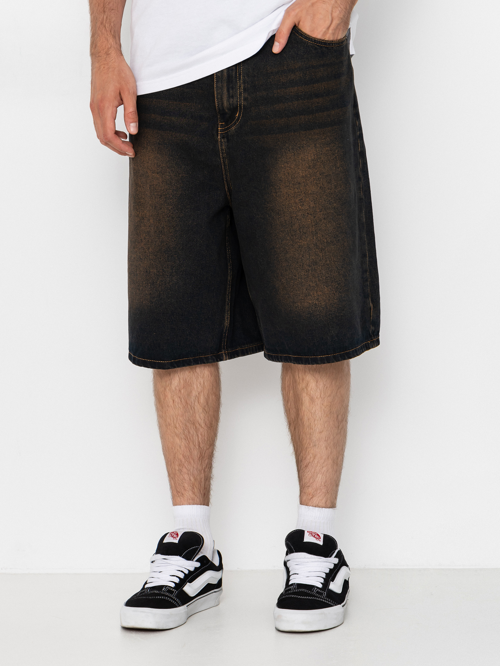 Wasted Paris Faded Casper Shorts (faded brown)