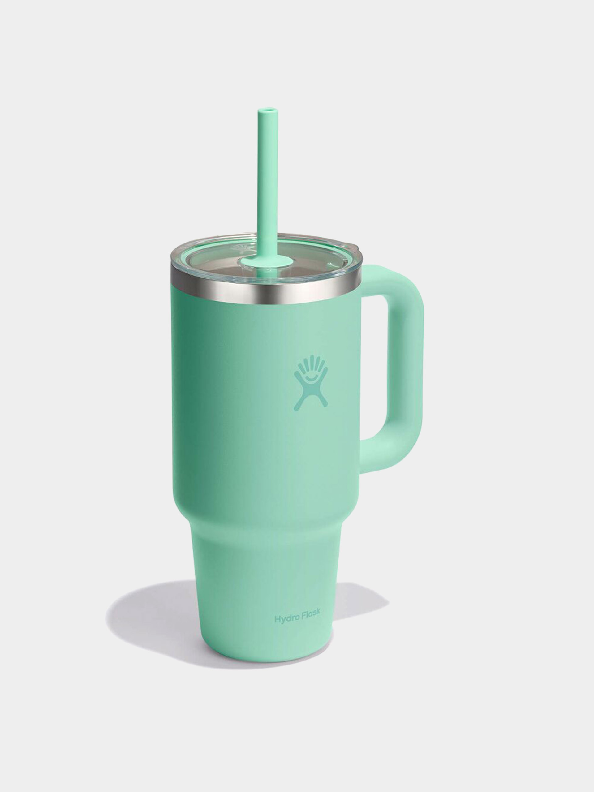 Hydro Flask Cup Travel Tumbler Clear Lid 946ml (mermaid green)