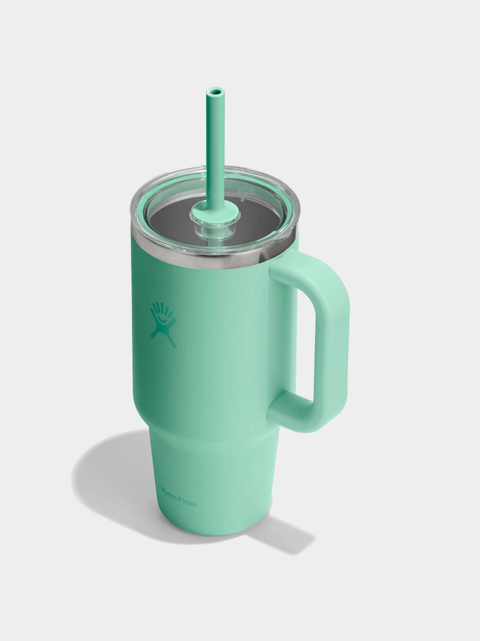 Hydro Flask Cup Travel Tumbler Clear Lid 946ml (mermaid green)